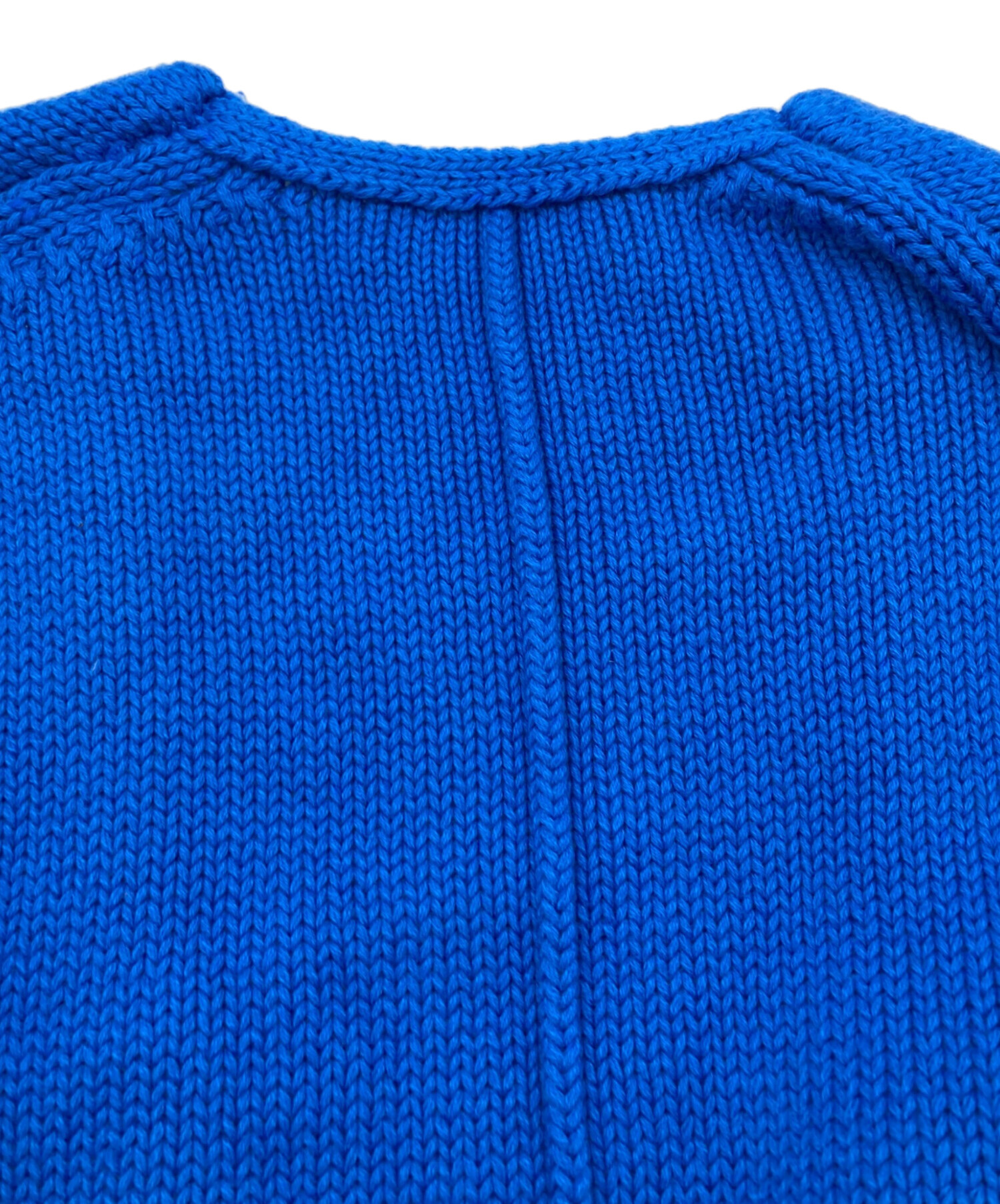 中古・古着通販】ebure (エブール) ローゲージVネックプルオーバー  