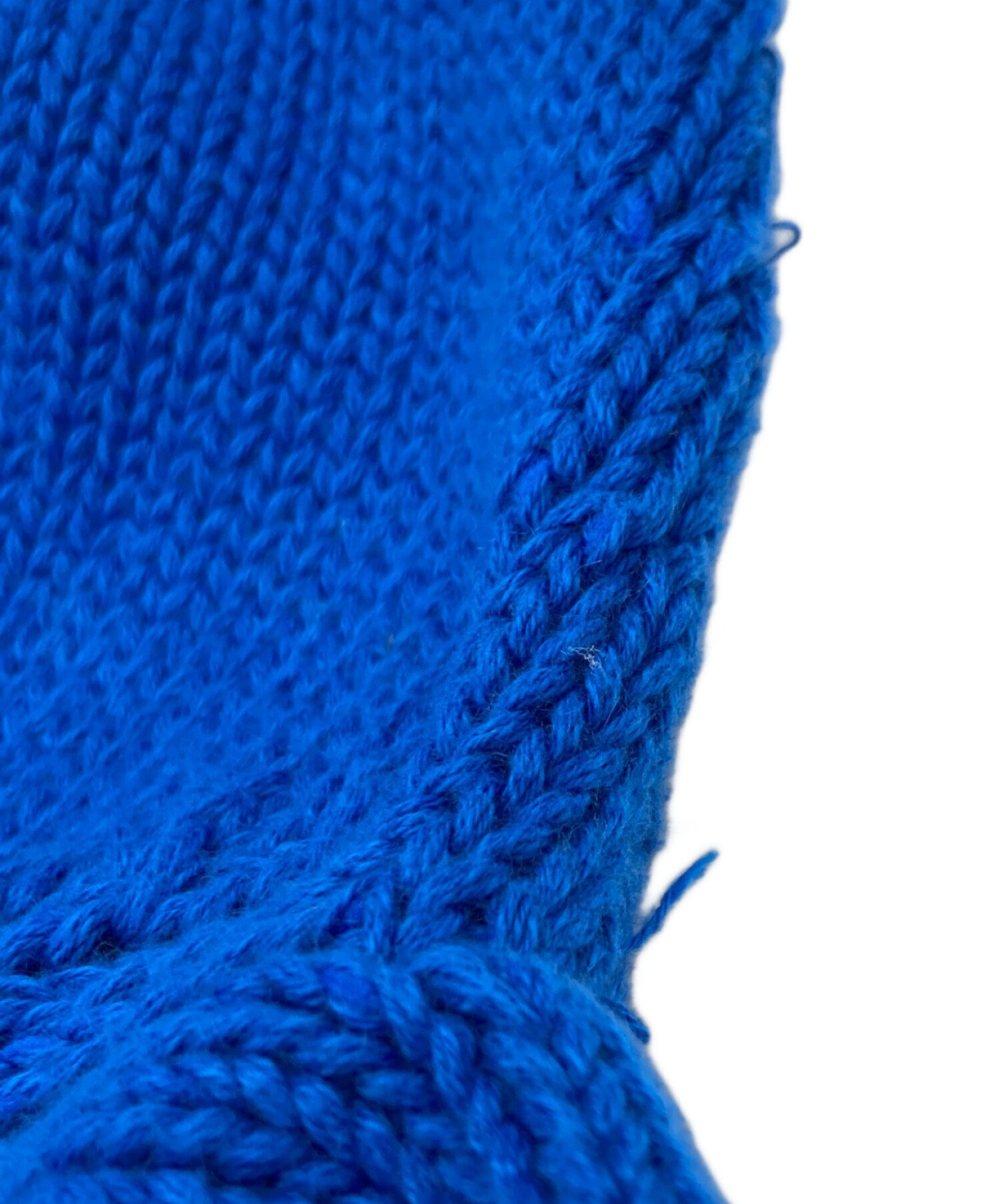 中古・古着通販】ebure (エブール) ローゲージVネックプルオーバー  