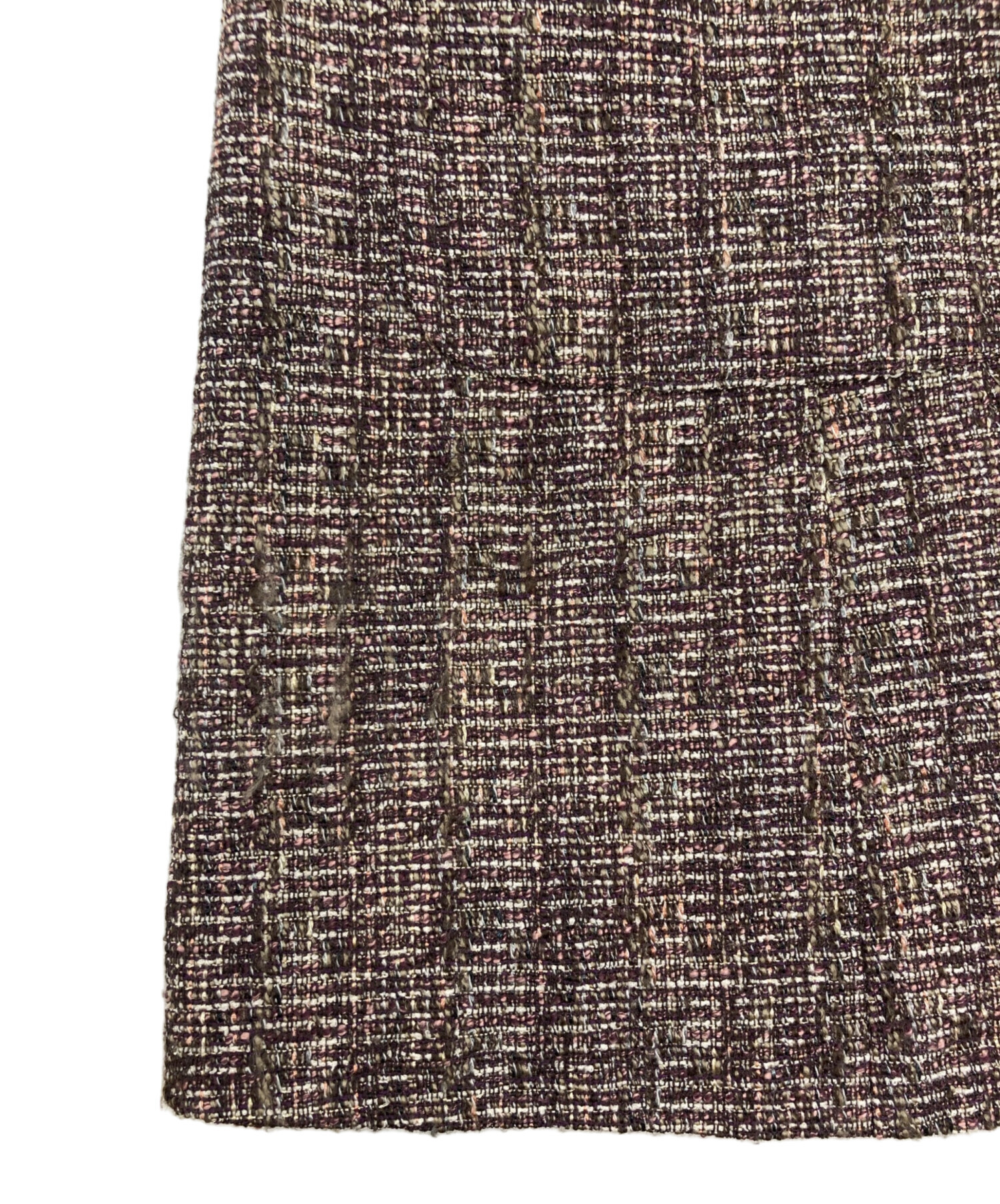 レリアンカシミア混ツイートハーフコート タグ付き ハリスツイード チェスターコート 秋冬春 ウール100％ ミディアム