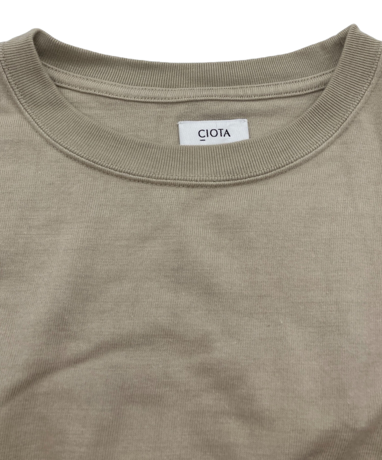 中古・古着通販】CIOTA (シオタ) 度詰吊り天竺ポケット付き半袖T
