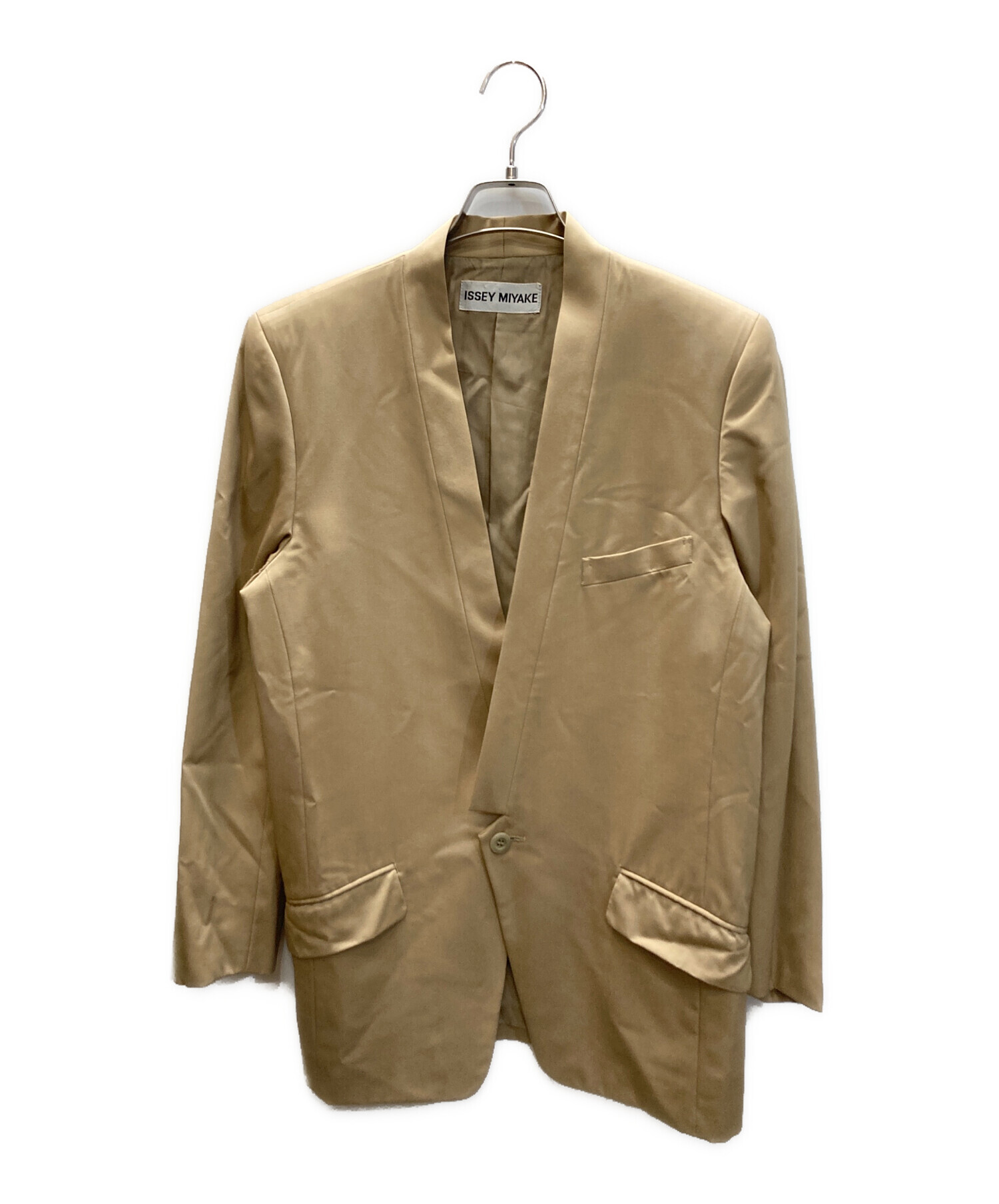 中古・古着通販】ISSEY MIYAKE (イッセイミヤケ) ウールテーラード 