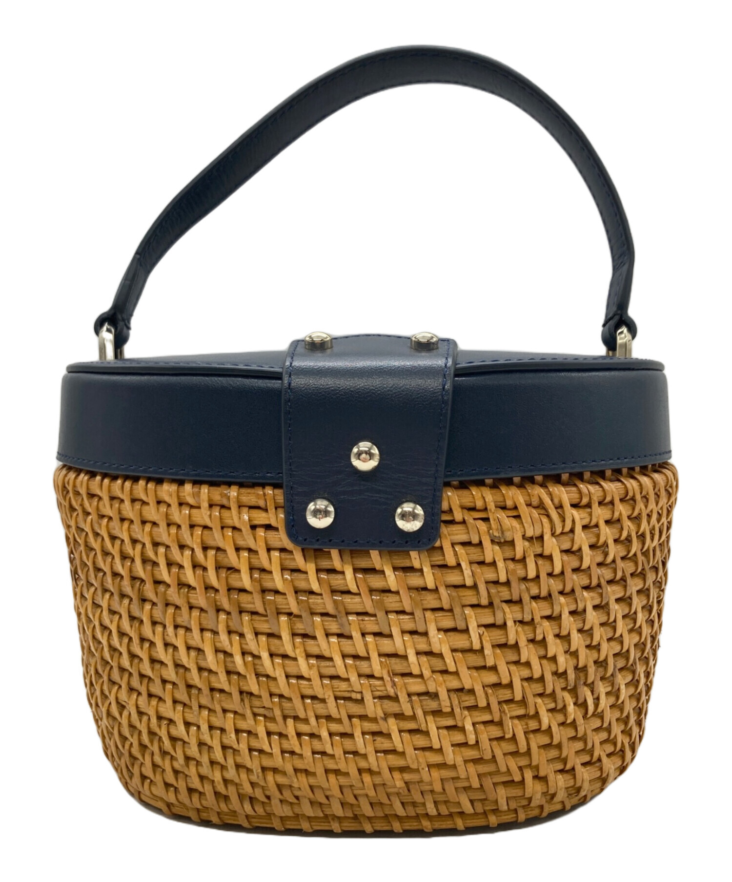 中古・古着通販】Kate Spade (ケイトスペード) ラタンバスケットバッグ