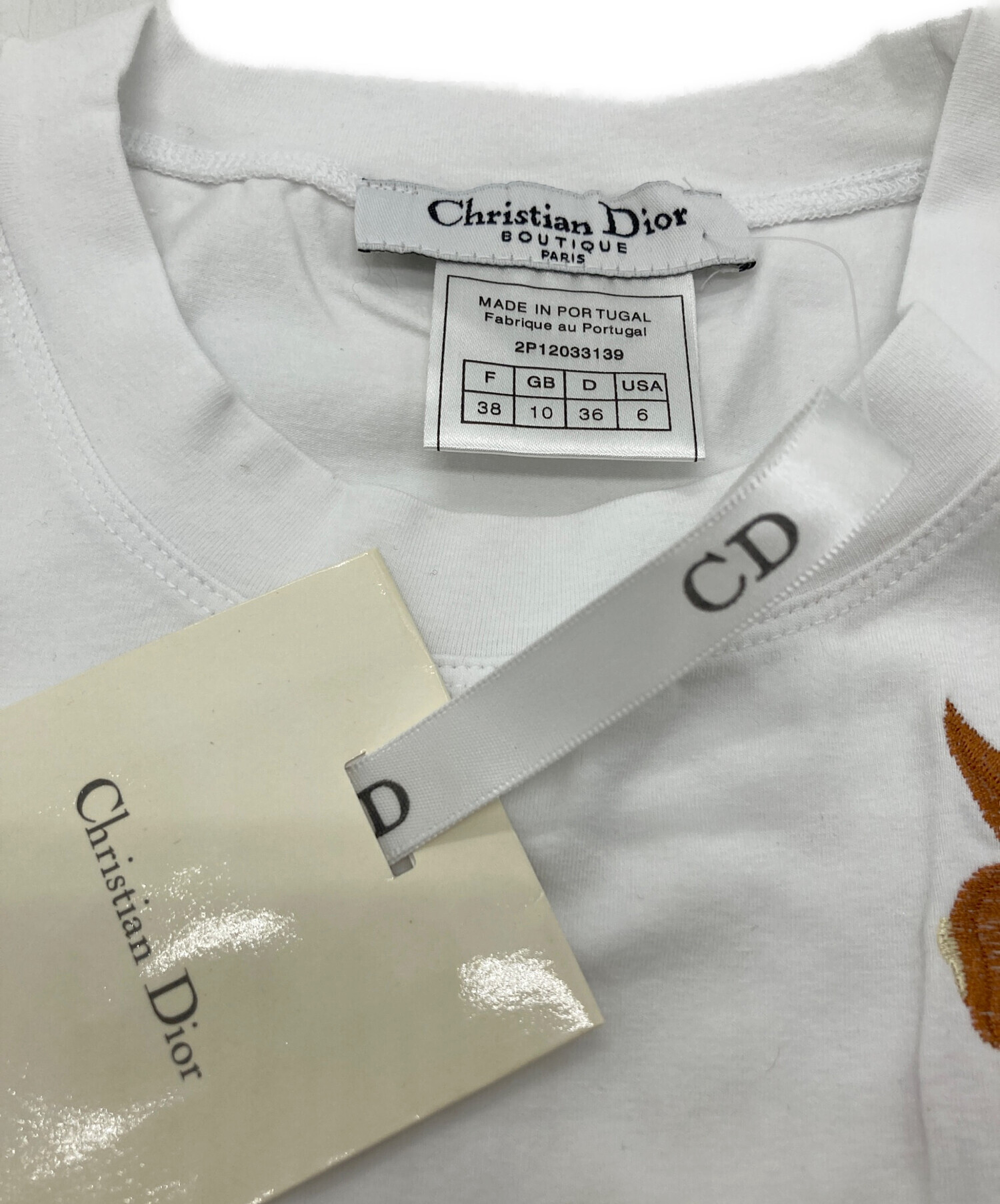 中古・古着通販】Christian Dior (クリスチャン ディオール) 金魚刺繍