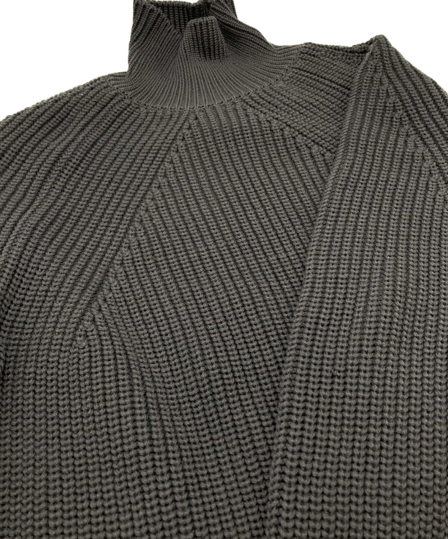 中古・古着通販】BATONER (バトナ―) SIGNATURE TURTLE NECK グレー