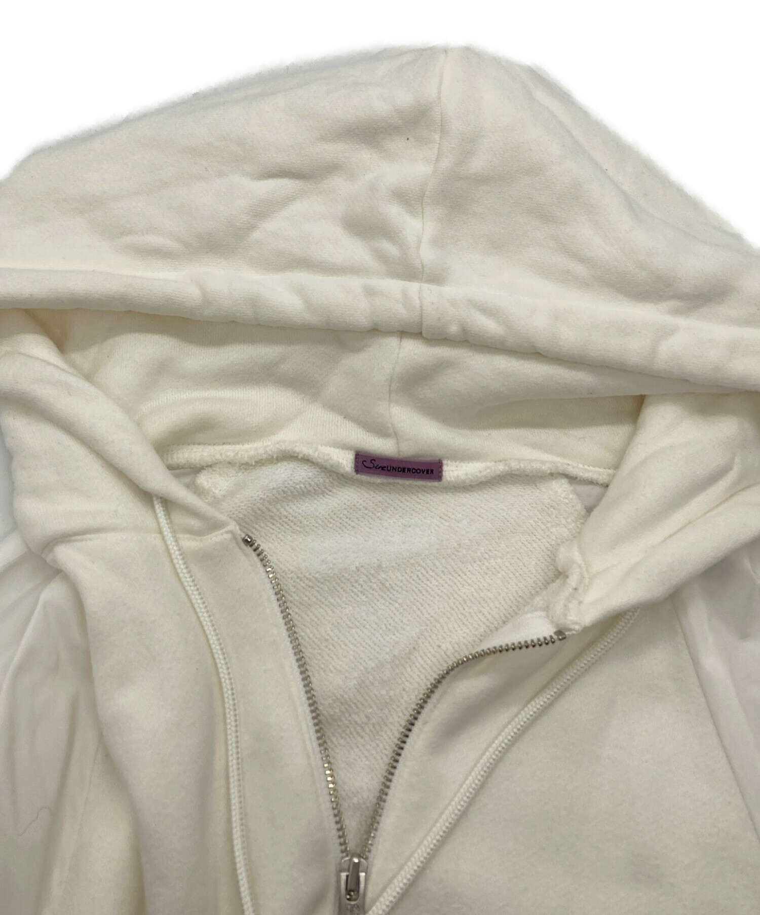 スー アンダーカバー フーデッド ドッキングコート L 黒 パーカー レディース スー アンダーカバー フーデッド ドッキングコート L 黒 パーカー