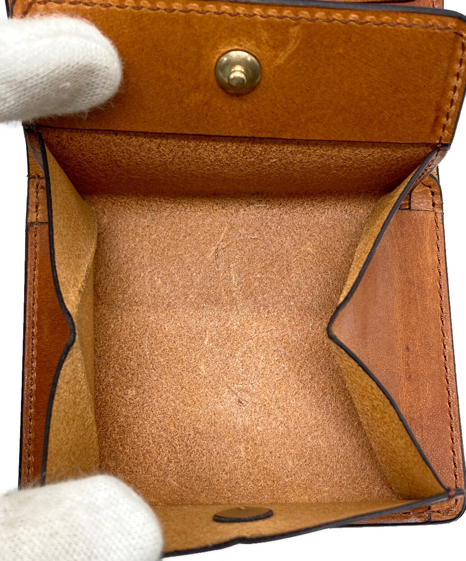 中古・古着通販】SLOW (スロウ) bridle mini wallet ブラウン 