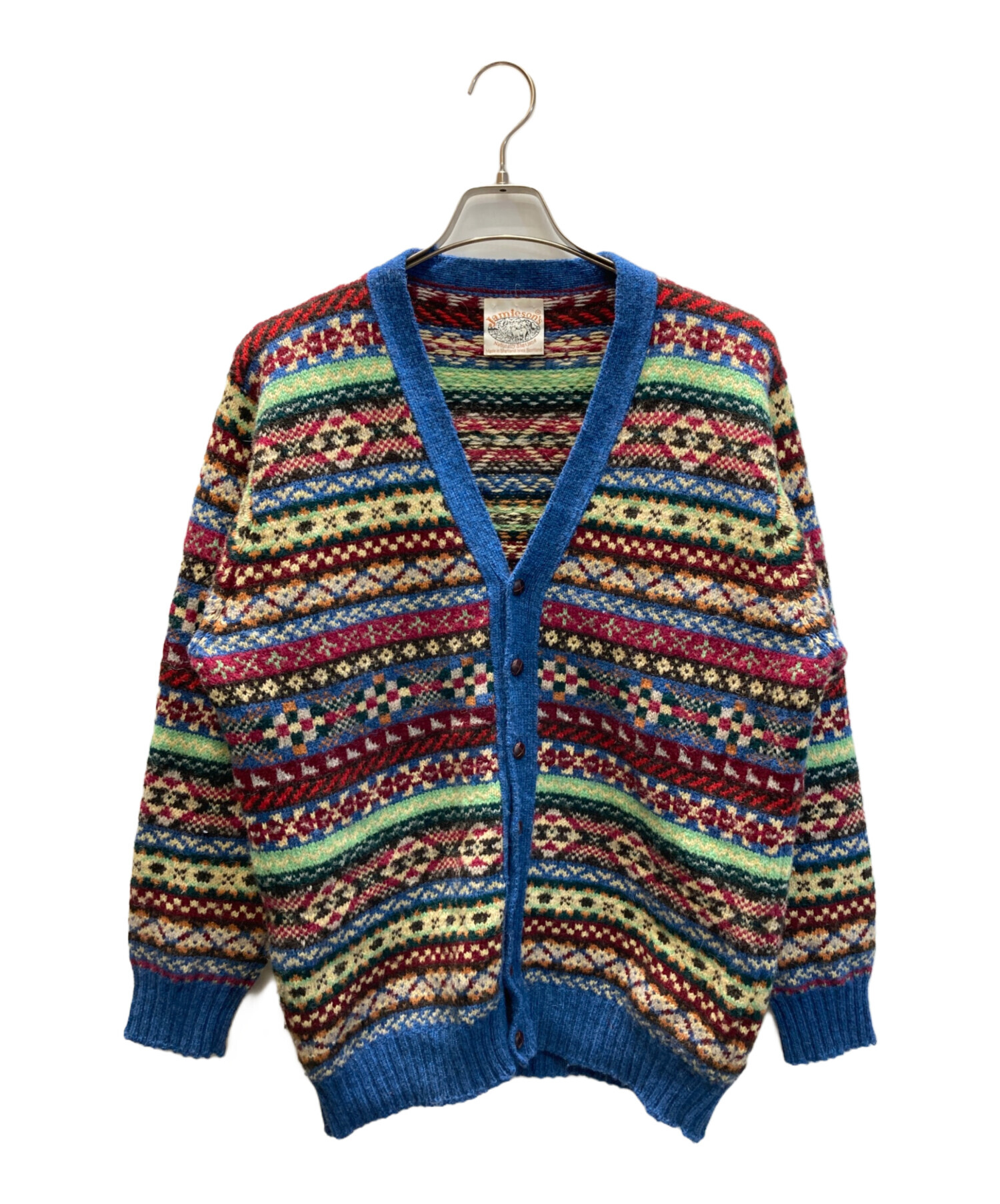 Jamieson's ジャミーソンズ ニットカーディガン ウール100% 【公式通販】