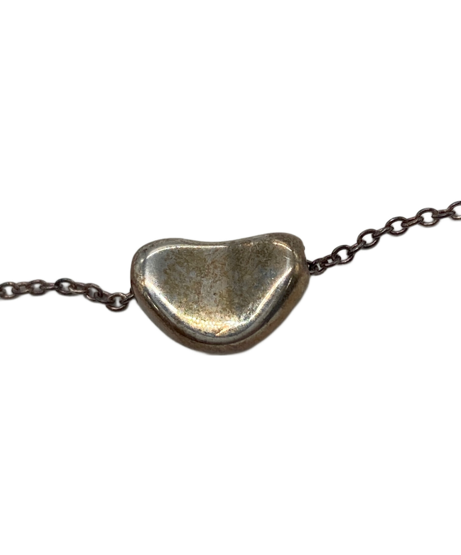 ティファニー ネックレス ビーン 全長40cm 幅1.8cm 豆 シルバー925