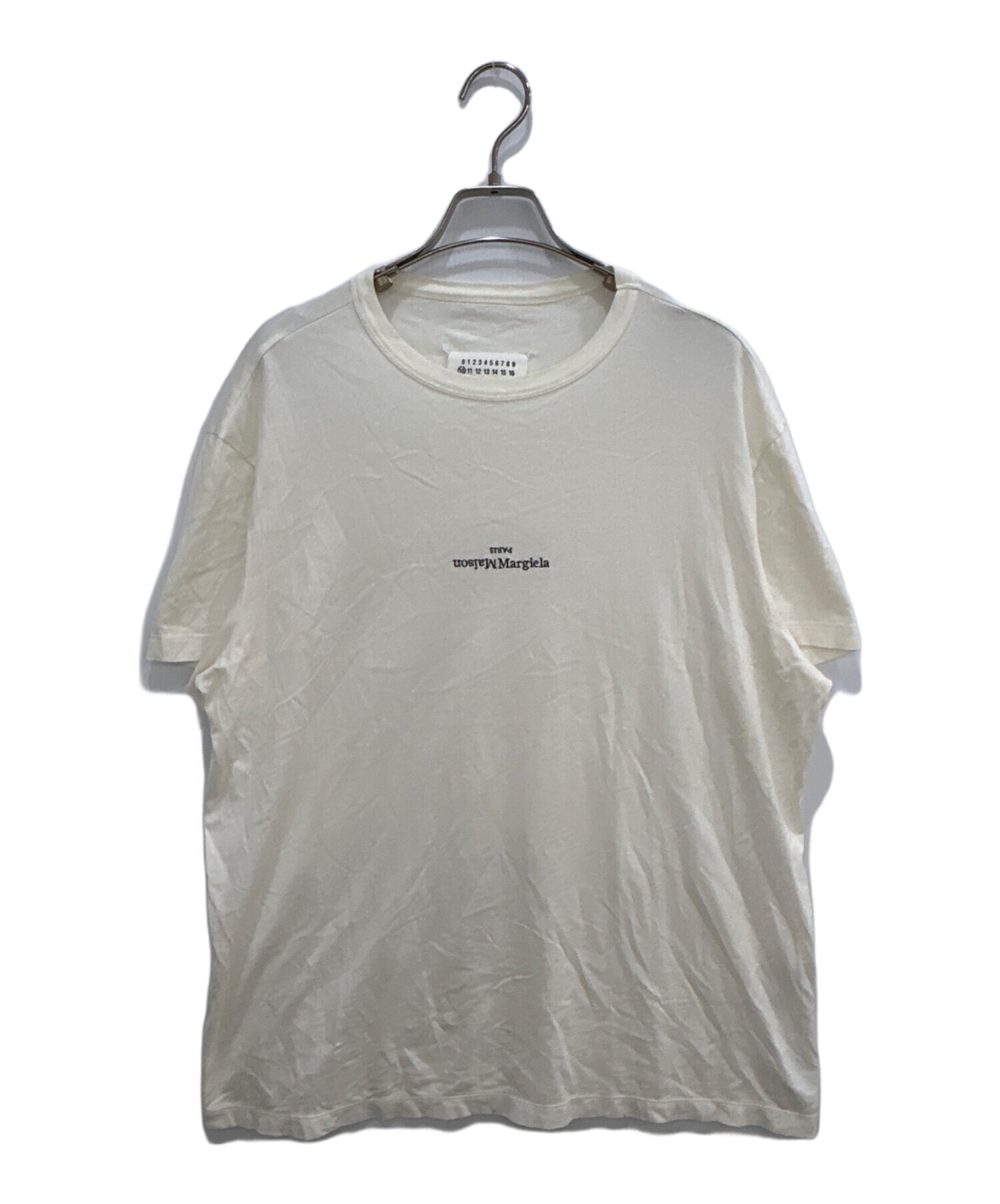 Maison Margiela メゾンマルジェラ Tシャツ・カットソー S 白 【古着】【中古】【送料無料】 Maison Margiela メゾンマルジェラ Tシャツ・カットソー M 白 【古着