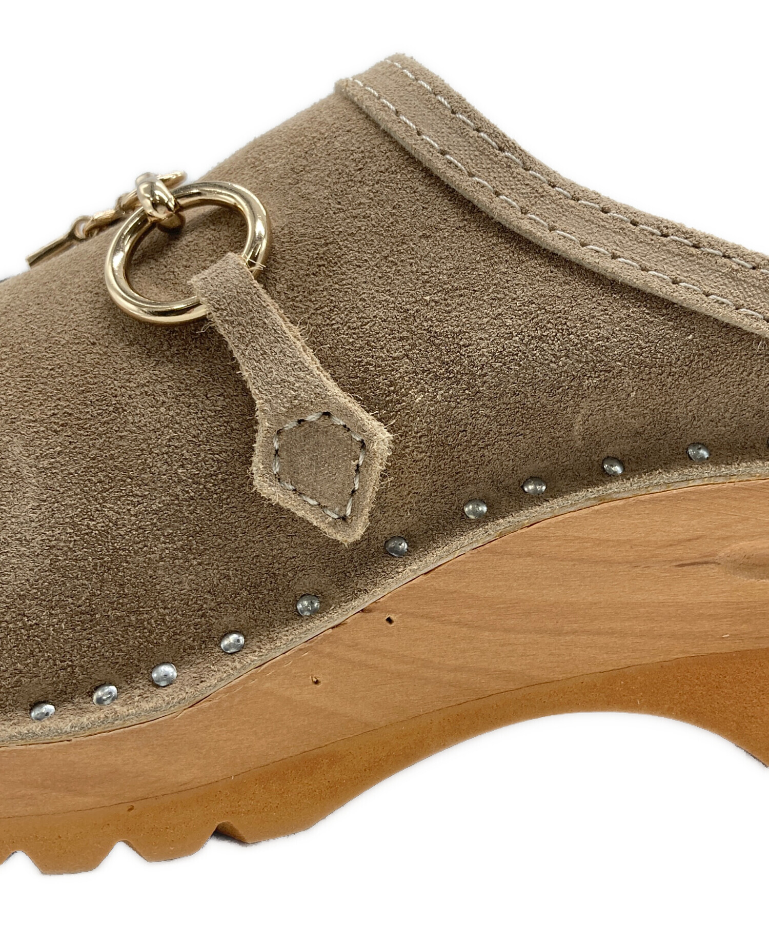 troentorp needles スエード グレージュ トロエントープ　38 中古・古着通販】TROENTORP (トロエントープ) Needles