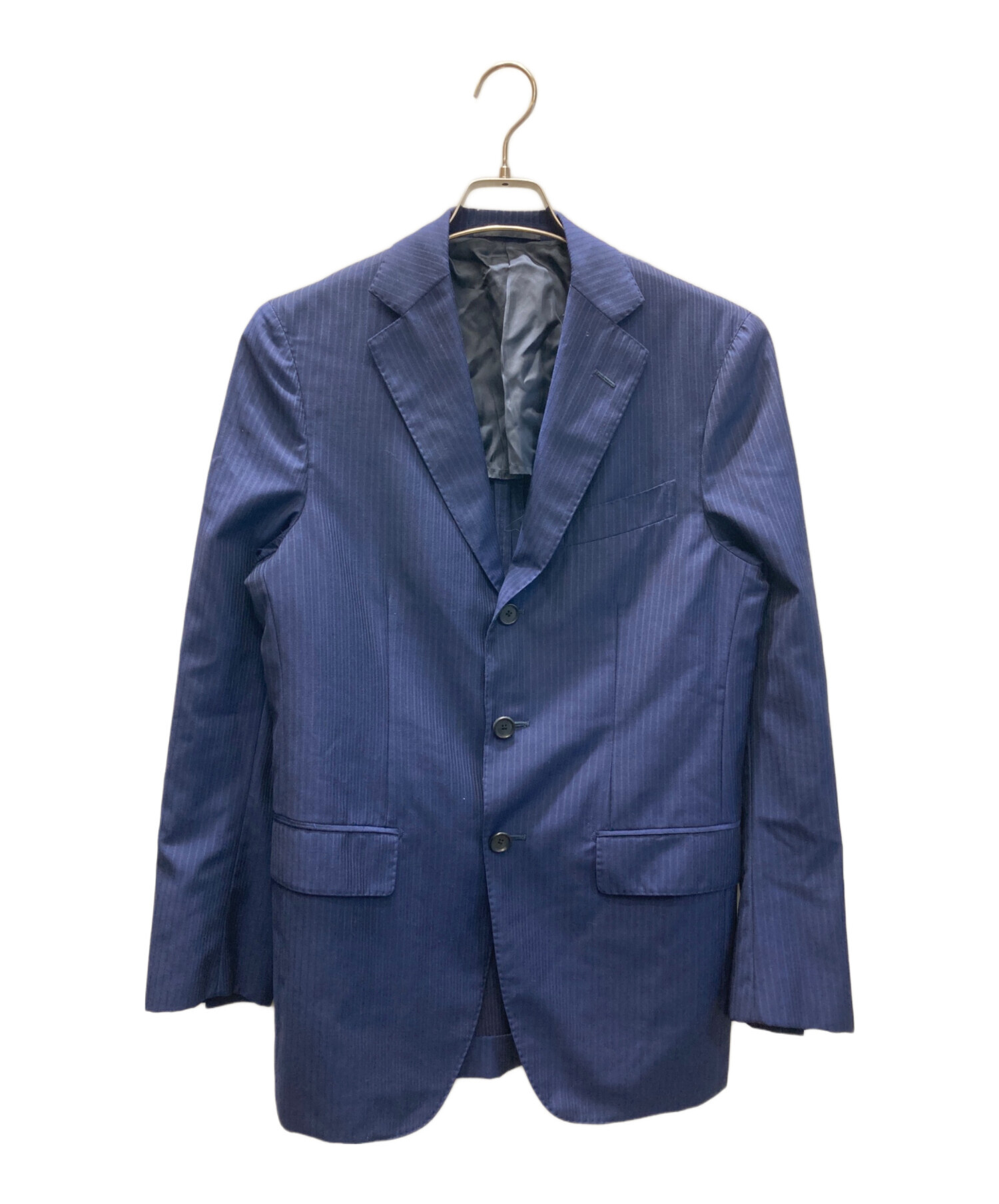 Valditaro per SHIPS ネイビーストライプ 3ピース 46 中古・古着通販】valditaro per SHIPS (ヴァルディターロ シップス