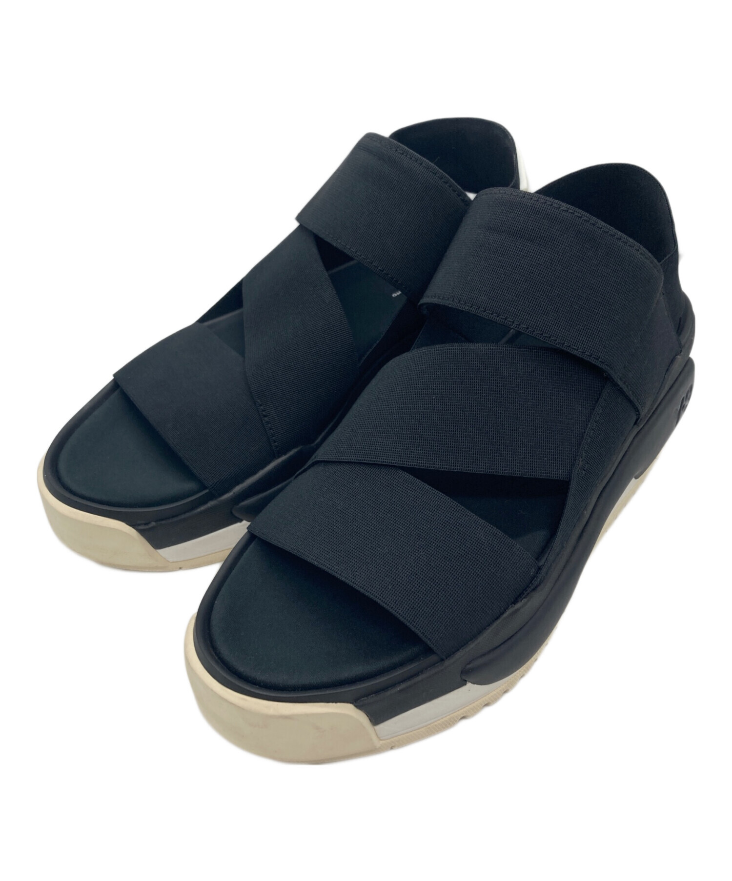 中古・古着通販】Y-3 (ワイスリー) HOKORI SANDAL ブラック×ホワイト