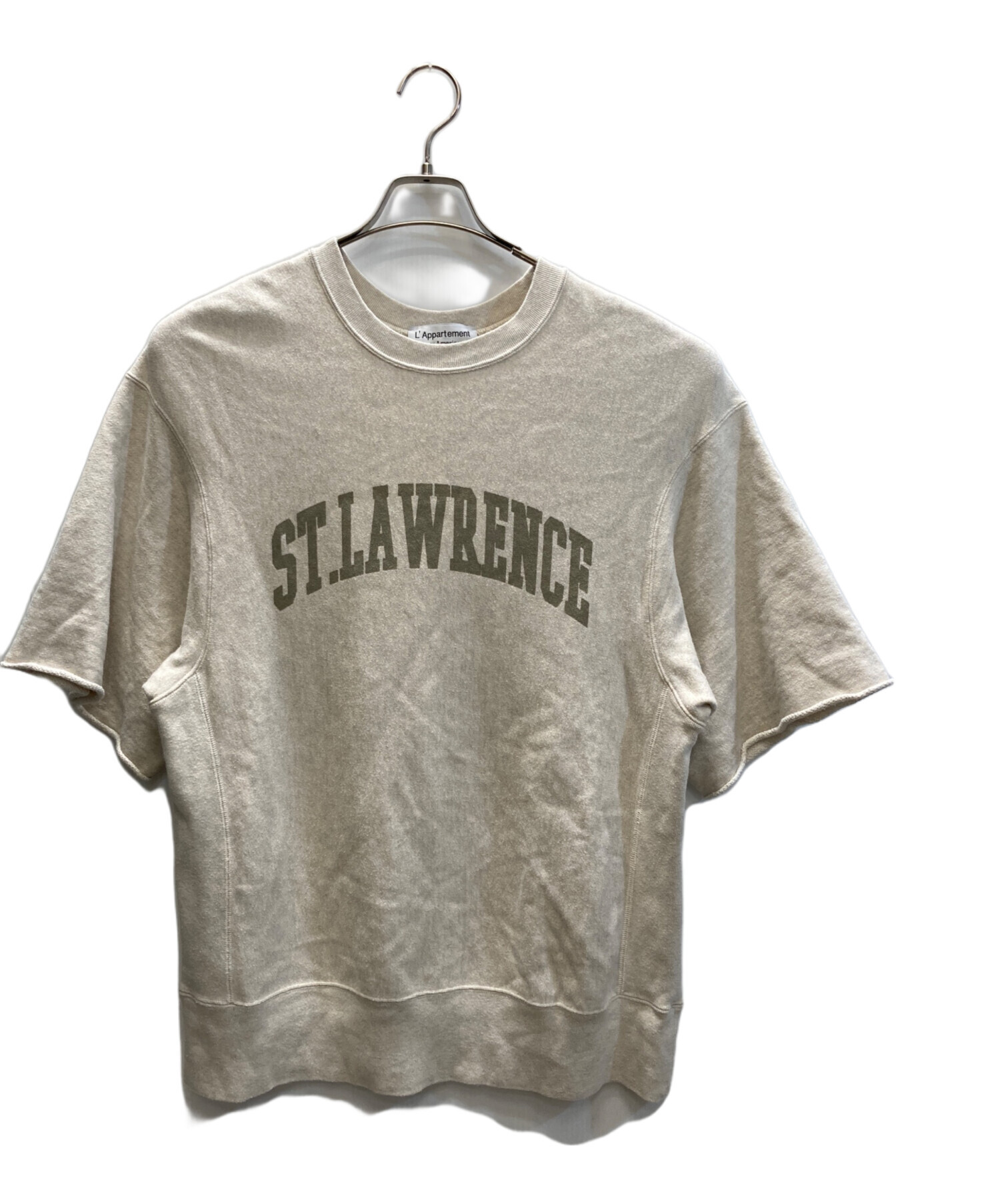原油高対策 L'Appartement AMERICANA 3/4Sleeve Sweat