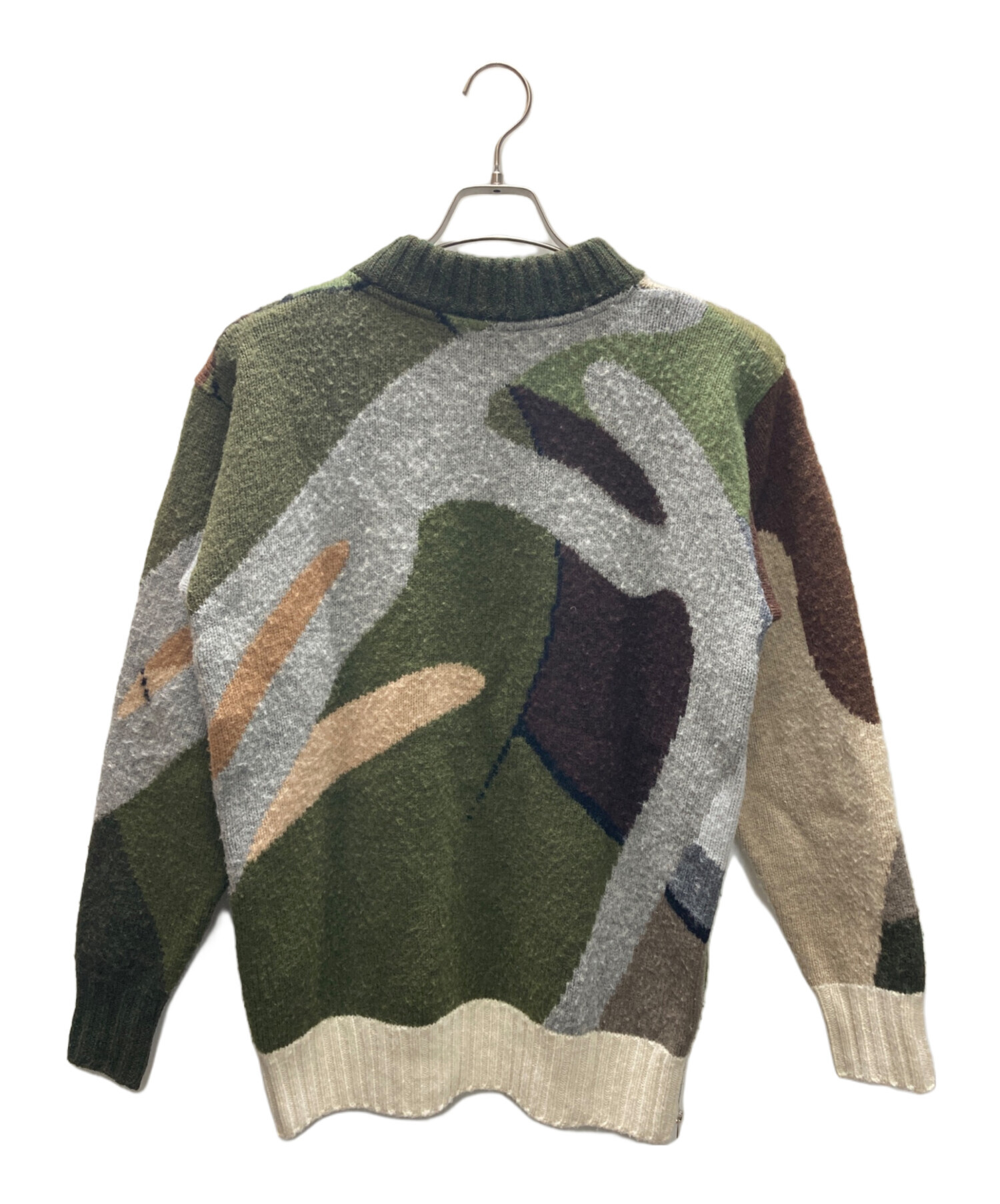 中古・古着通販】sacai (サカイ) KAWS (カウズ) ジャガードニットプル