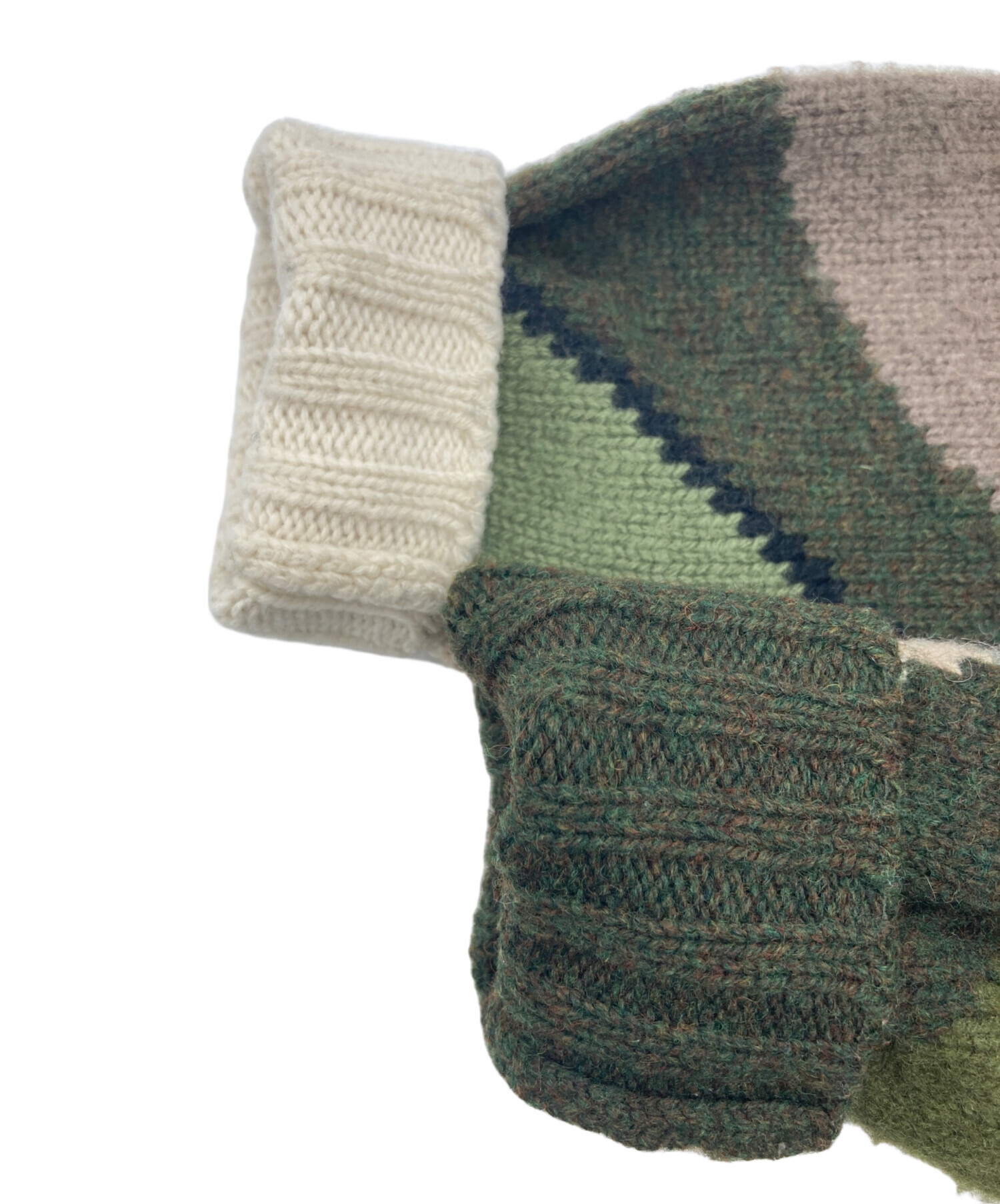 中古・古着通販】sacai (サカイ) KAWS (カウズ) ジャガードニットプル