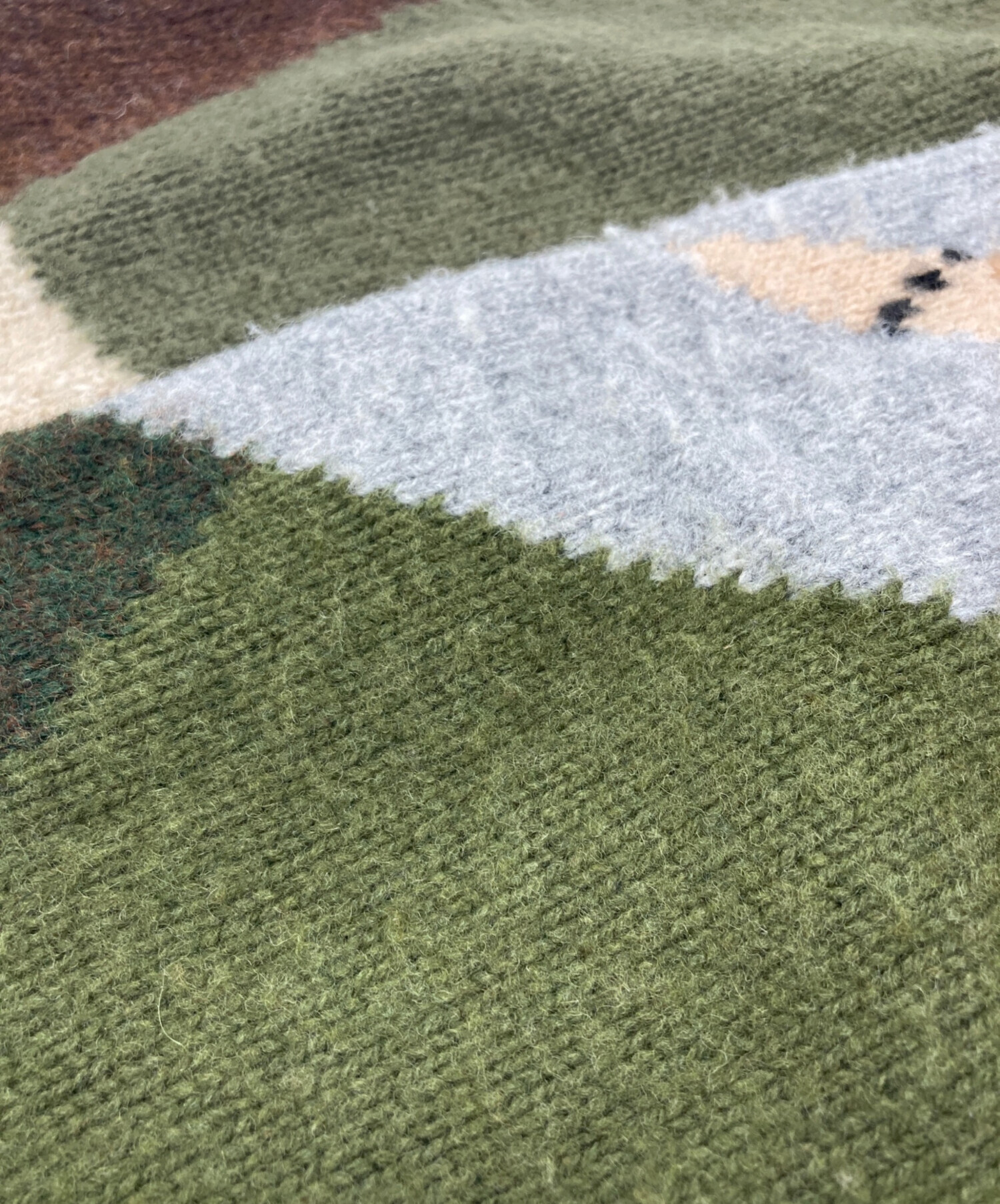 中古・古着通販】sacai (サカイ) KAWS (カウズ) ジャガードニットプル