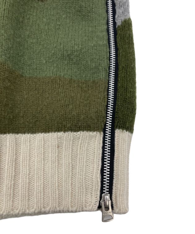 中古・古着通販】sacai (サカイ) KAWS (カウズ) ジャガードニットプル