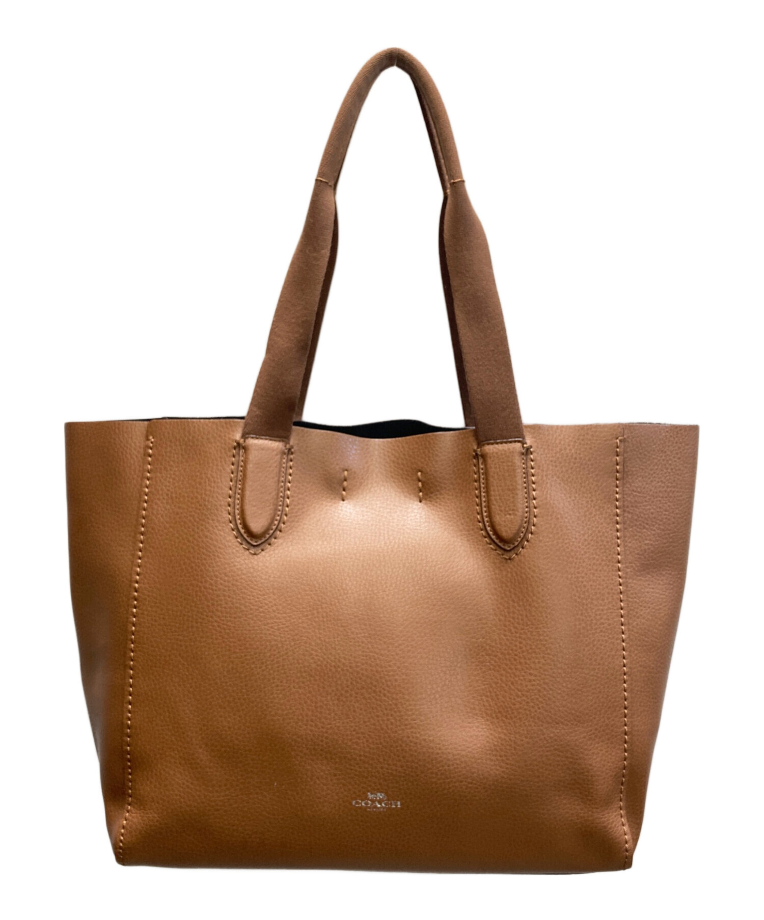 コーチ　　ブラウン レザートートバッグ コーチCoach ブラウンレザートートバッグ