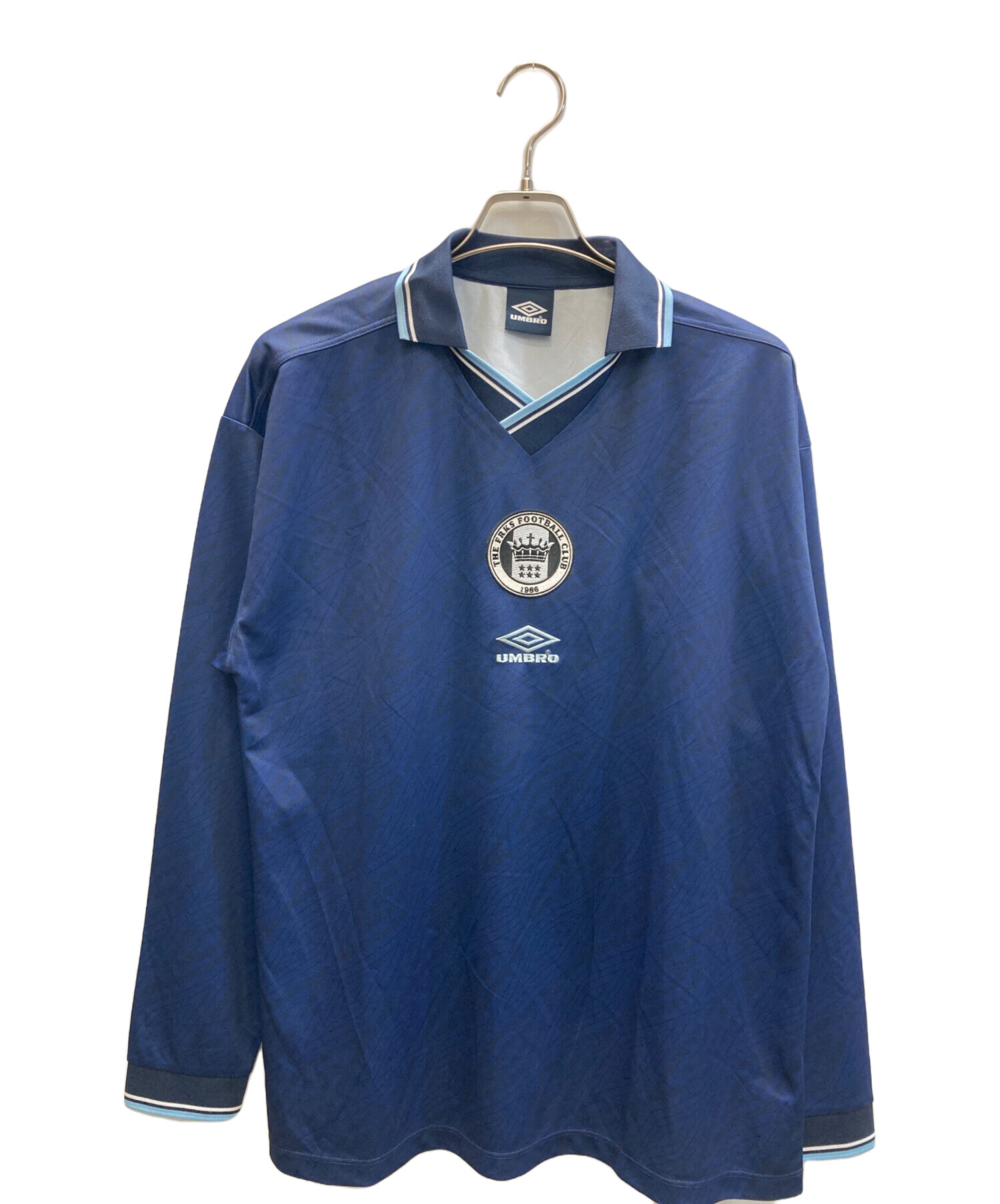 【未使用品】UMBROアンブロ×フリークスストアサッカーゲームシャツ紺色XL 中古・古着通販】FREAK'S STORE (フリークスストア) UMBRO (アンブロ