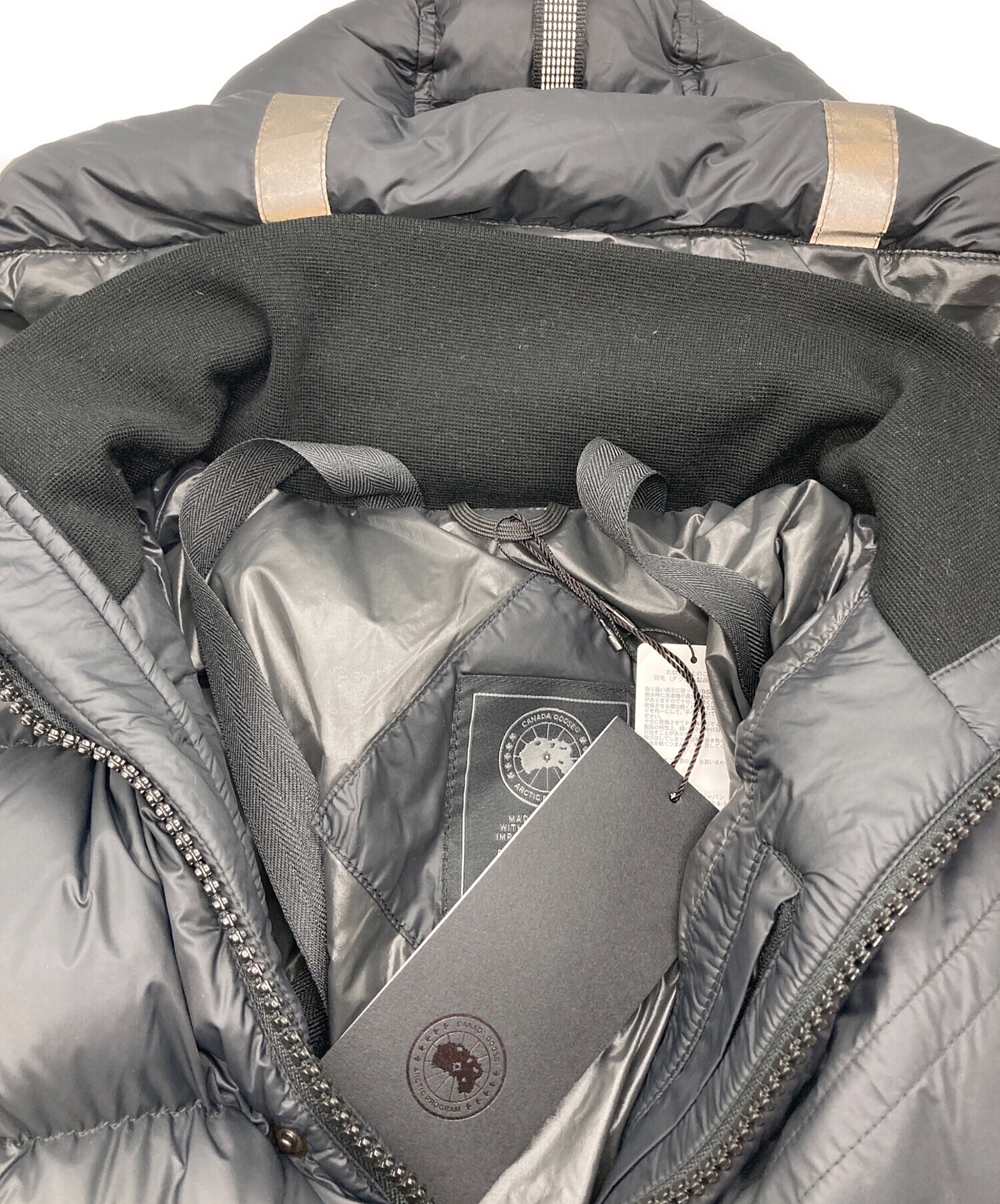 中古・古着通販】CANADA GOOSE (カナダグース) WARWICK PARKA ブラック