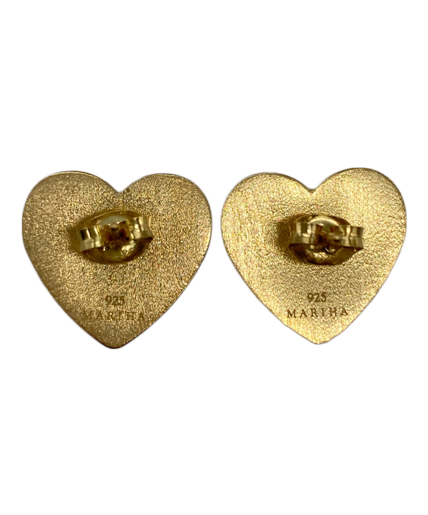 中古・古着通販】MARIHA (マリハ) TRUE LOVE スタッドピアス ゴールド