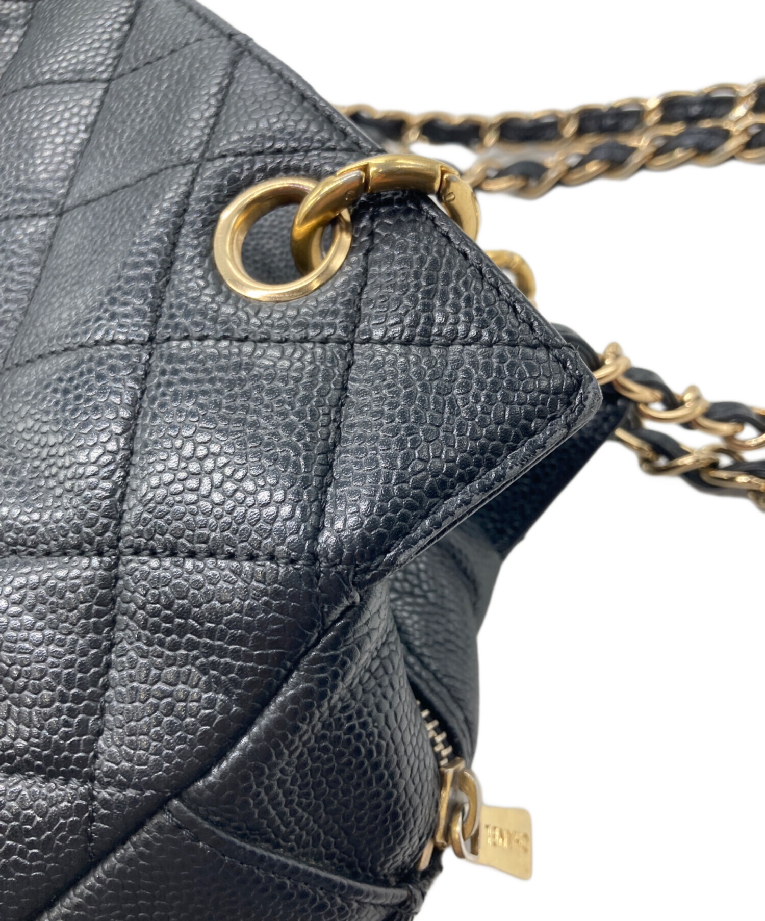 中古・古着通販】CHANEL (シャネル) マトラッセ キャビアスキン プチ
