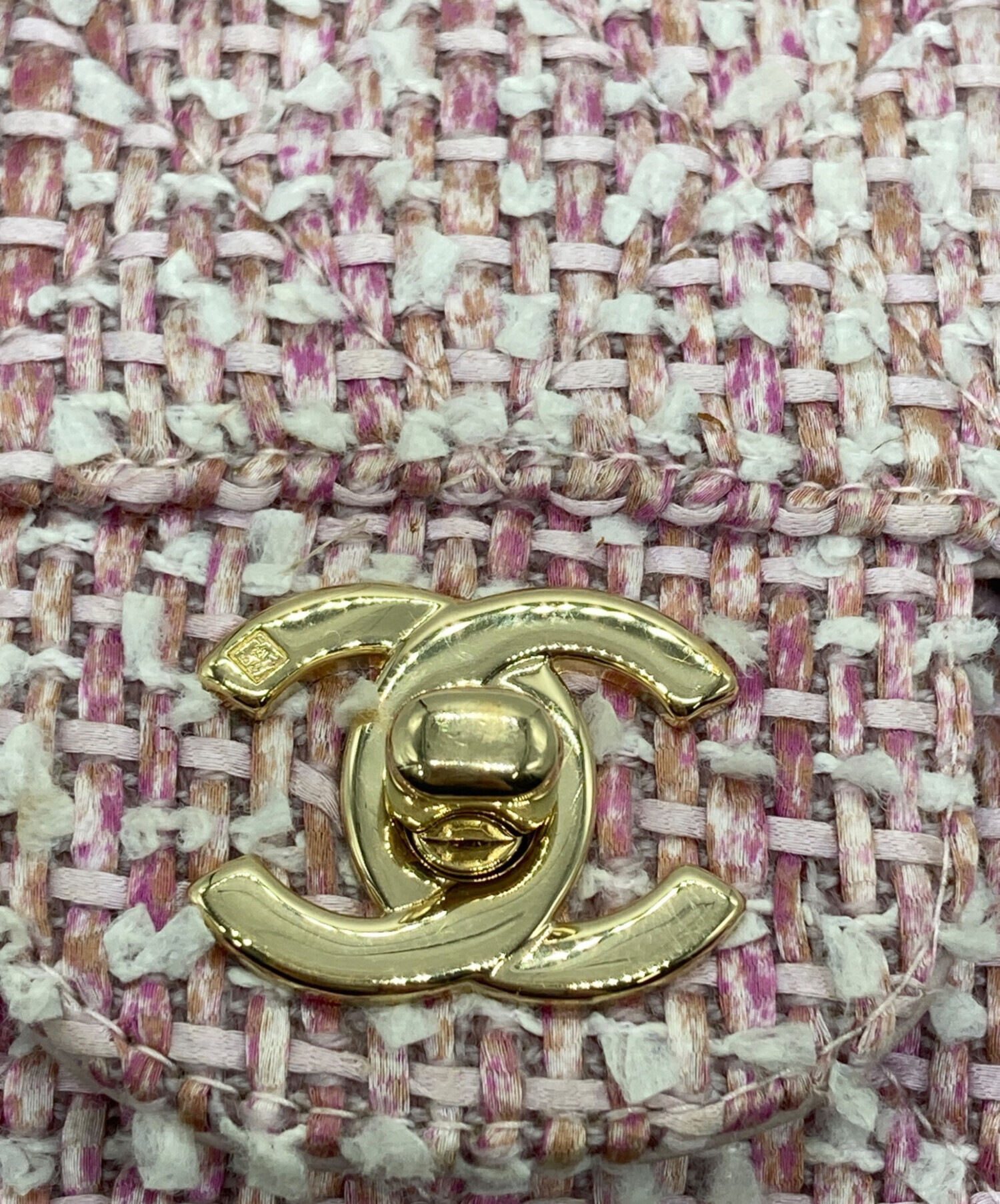 中古・古着通販】CHANEL (シャネル) マトラッセ ツイード フラップ