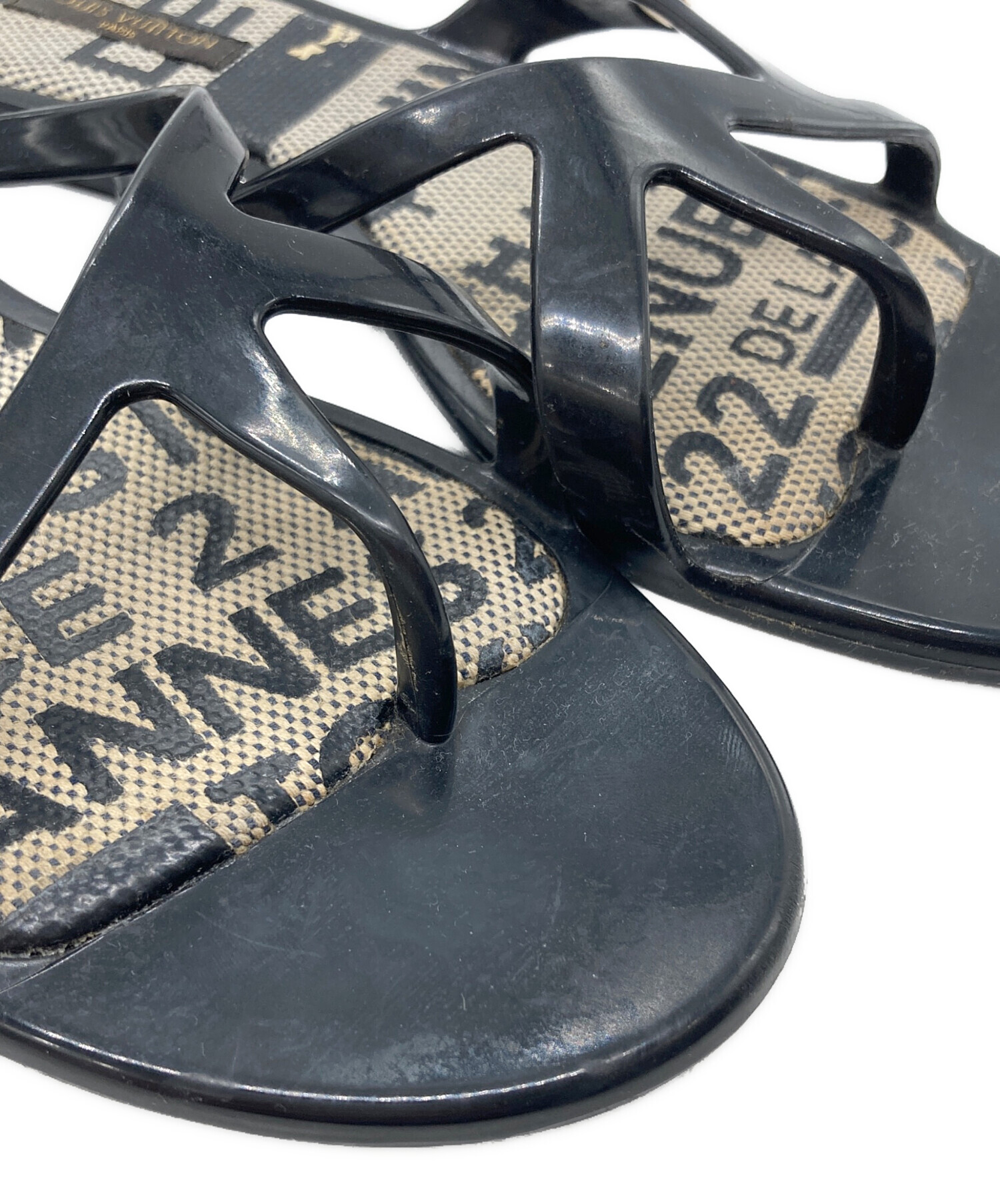 中古・古着通販】LOUIS VUITTON (ルイ ヴィトン) ラバーサンダル 