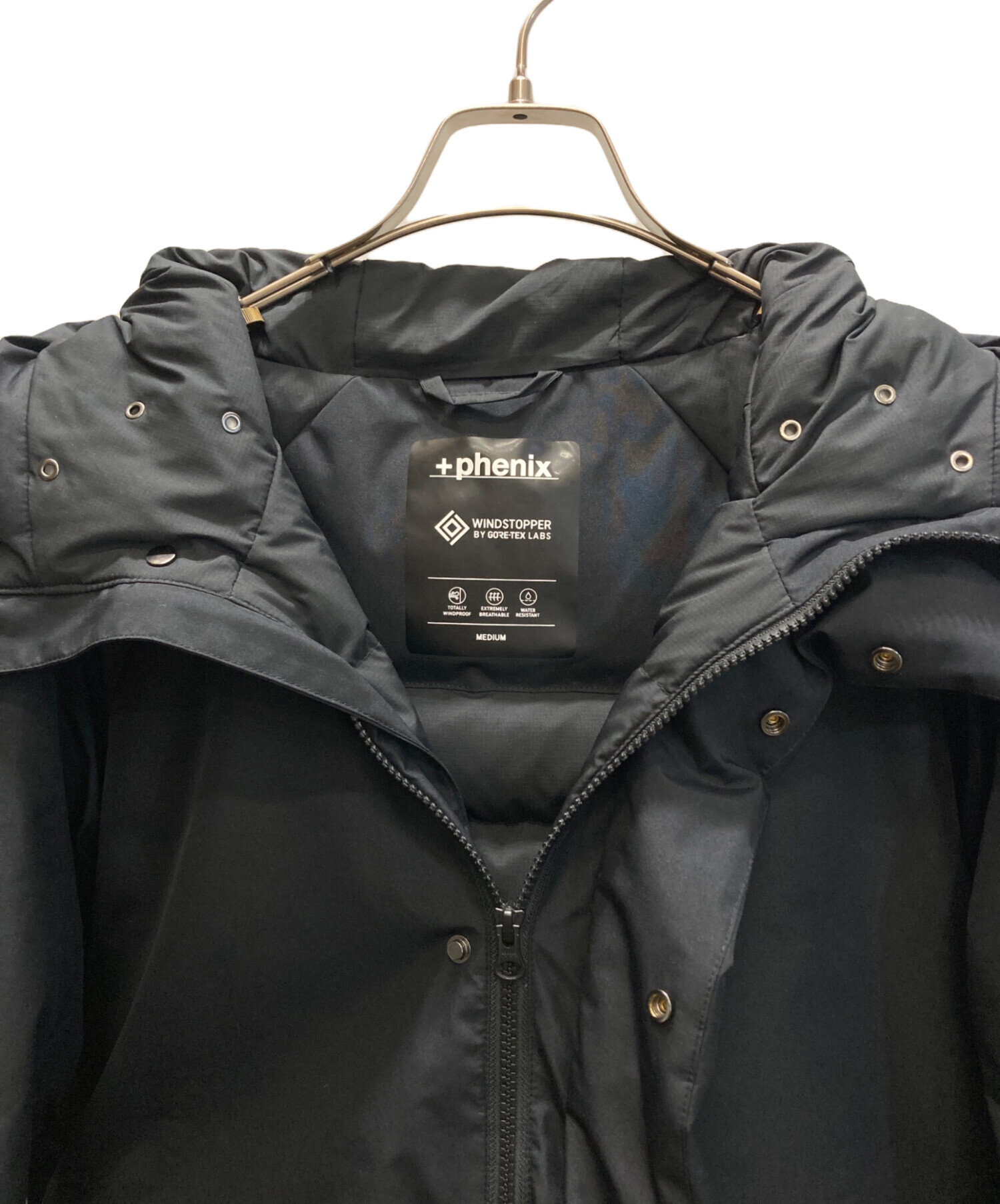 中古・古着通販】PHENIX (フェニックス) ダウンジャケット ブラック