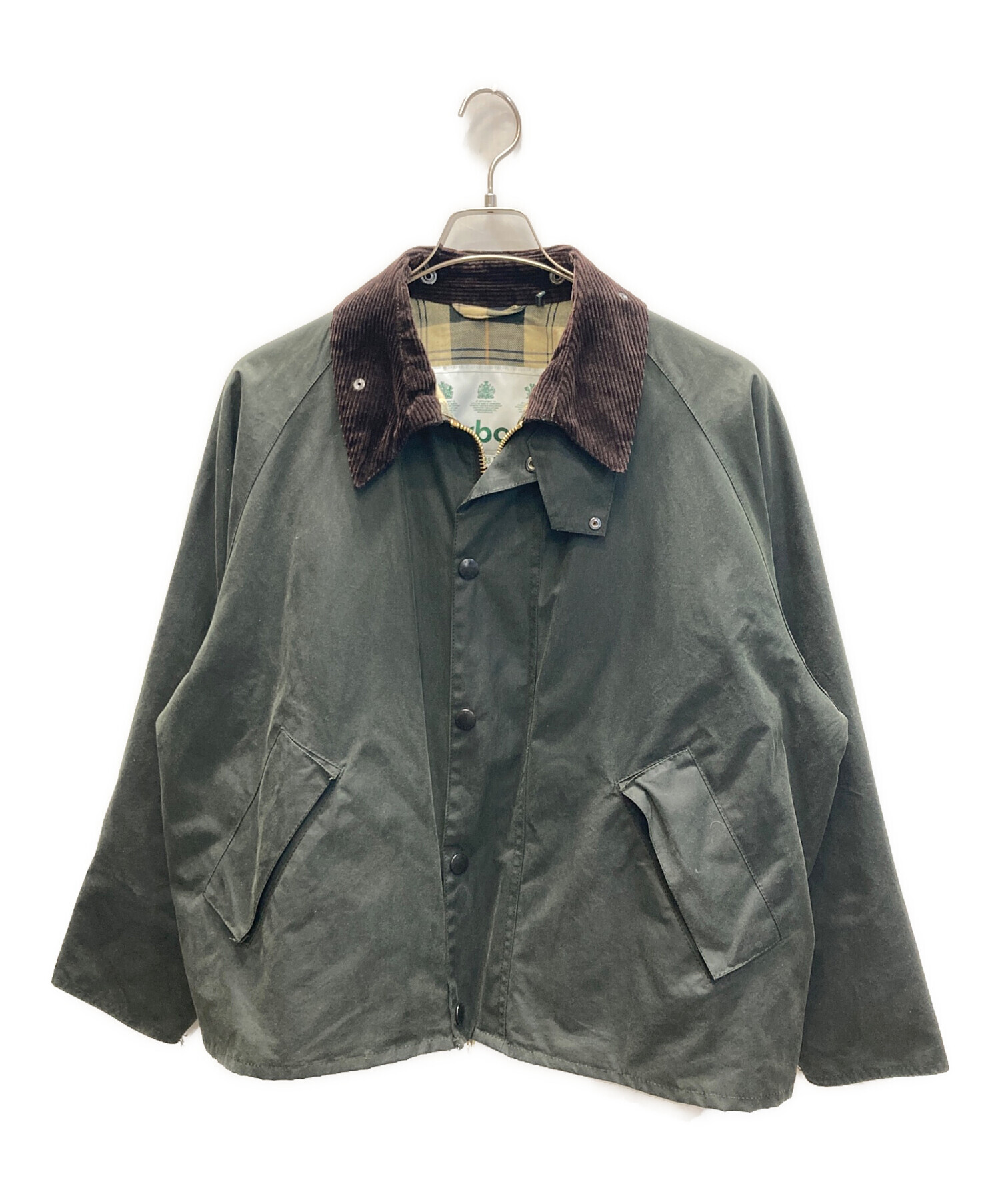 中古・古着通販】Barbour (バブアー) TRANSPORT WAX JACKET オリーブ