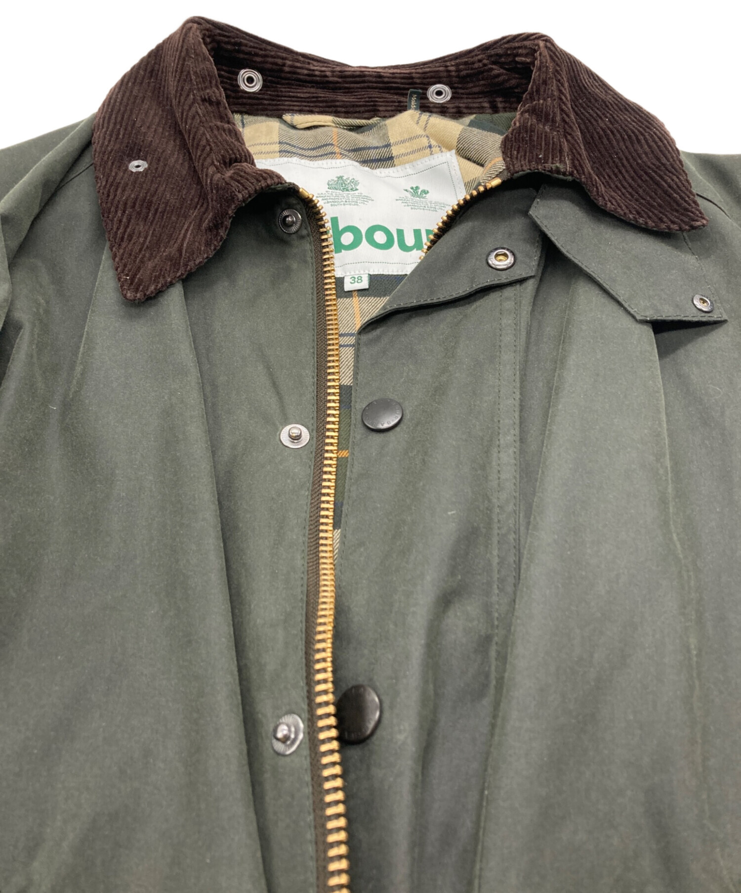 中古・古着通販】Barbour (バブアー) TRANSPORT WAX JACKET オリーブ