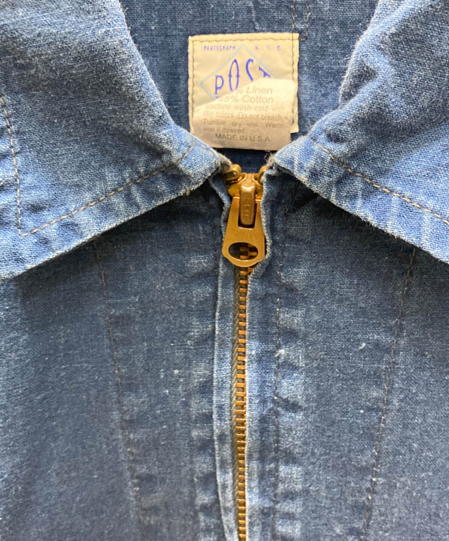 中古・古着通販】POST O'ALLS (ポストオーバーオールズ) ジップアップ