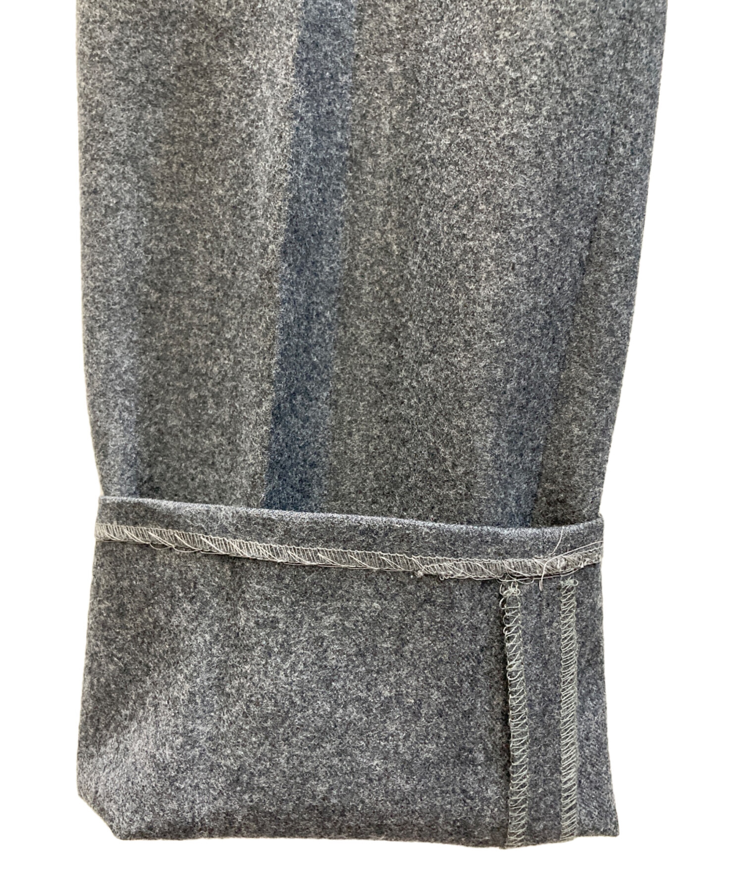 MARKAWARE FRONT PLEATS PEGTOP サイズS グレー 中古・古着通販】MARKAWARE (マーカウェア) FRONT PLEATS PEGTOP