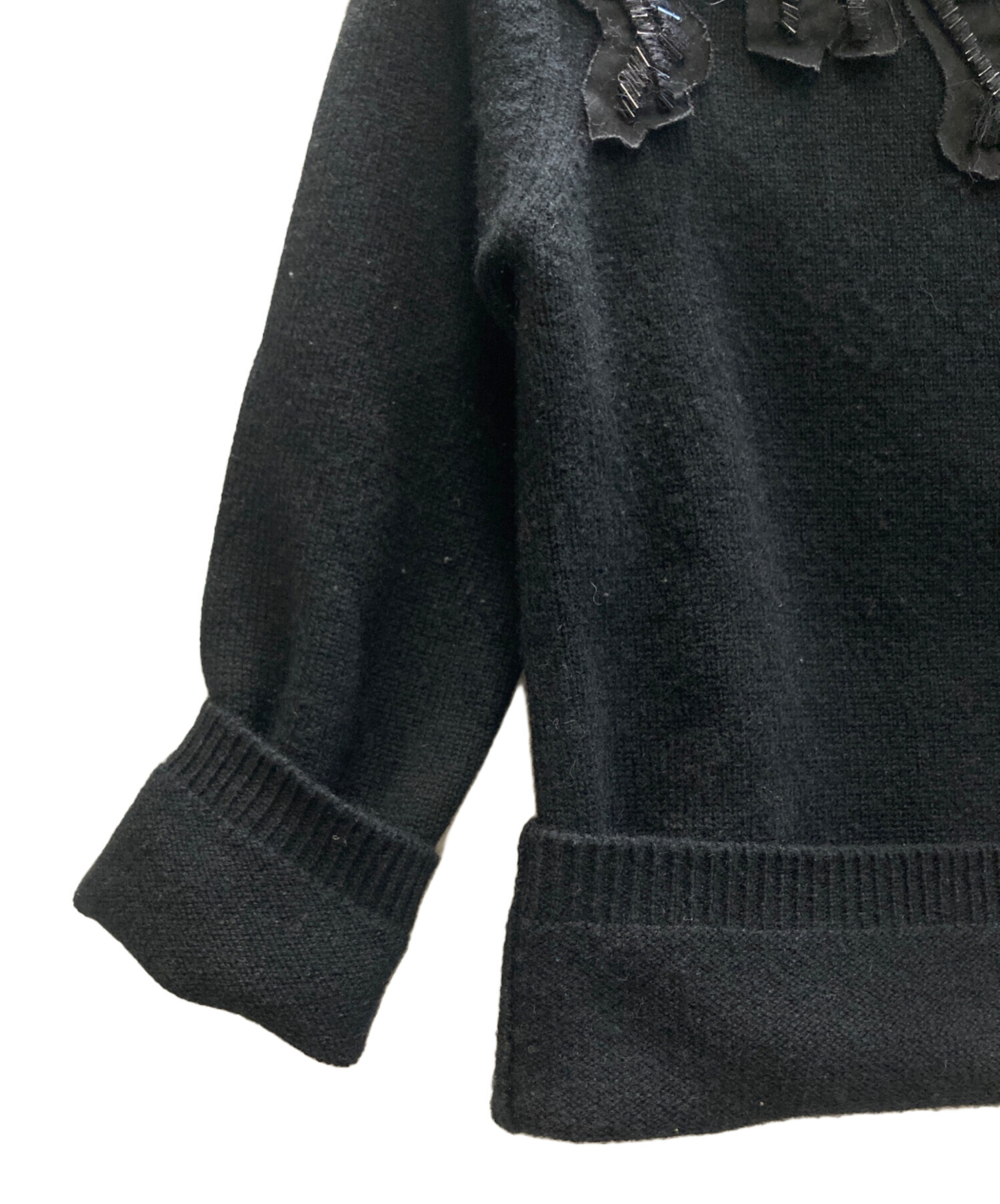 PRADA ビジューカシミヤニットベスト PRADA - PRADA ビジューカシミヤ