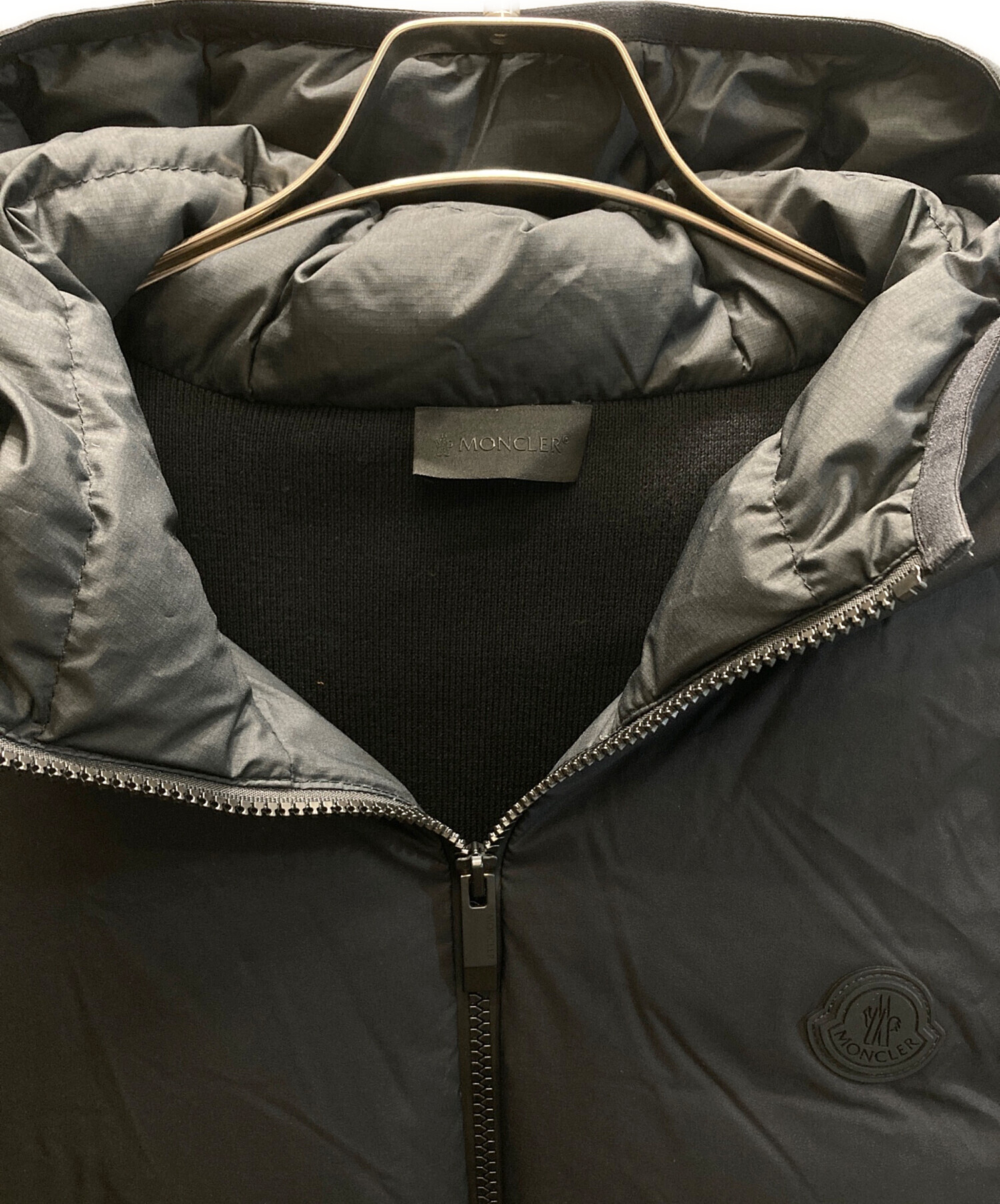 中古・古着通販】MONCLER (モンクレール) CARDIGAN TRICOT ブラック