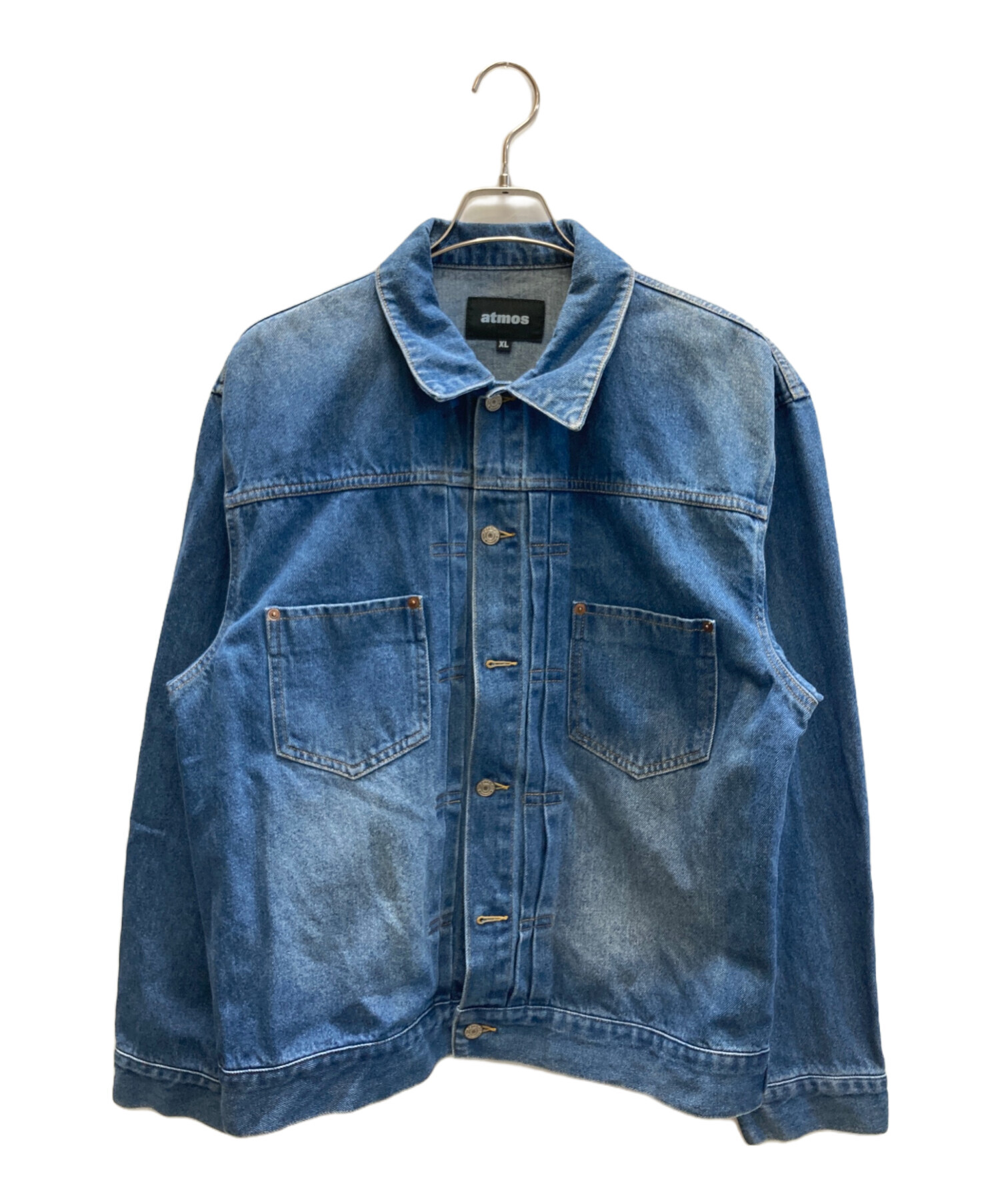 中古・古着通販】ATMOS (アトモス) DENIM TRACKER JACKET INDIGO 