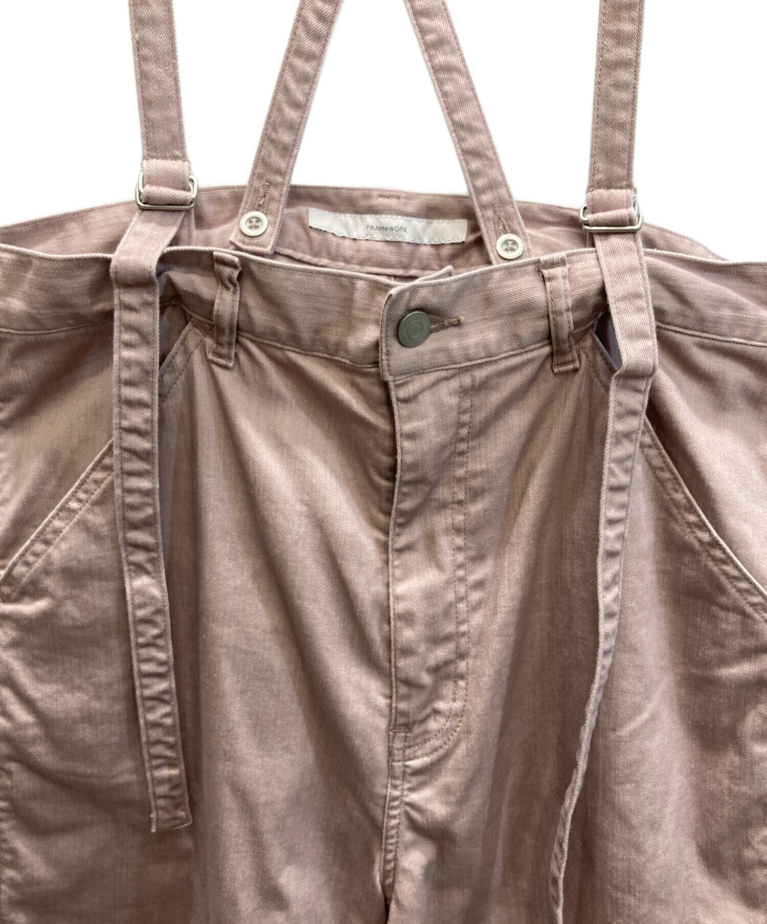 FRAMeWORK ビンテージライクペインターパンツ
