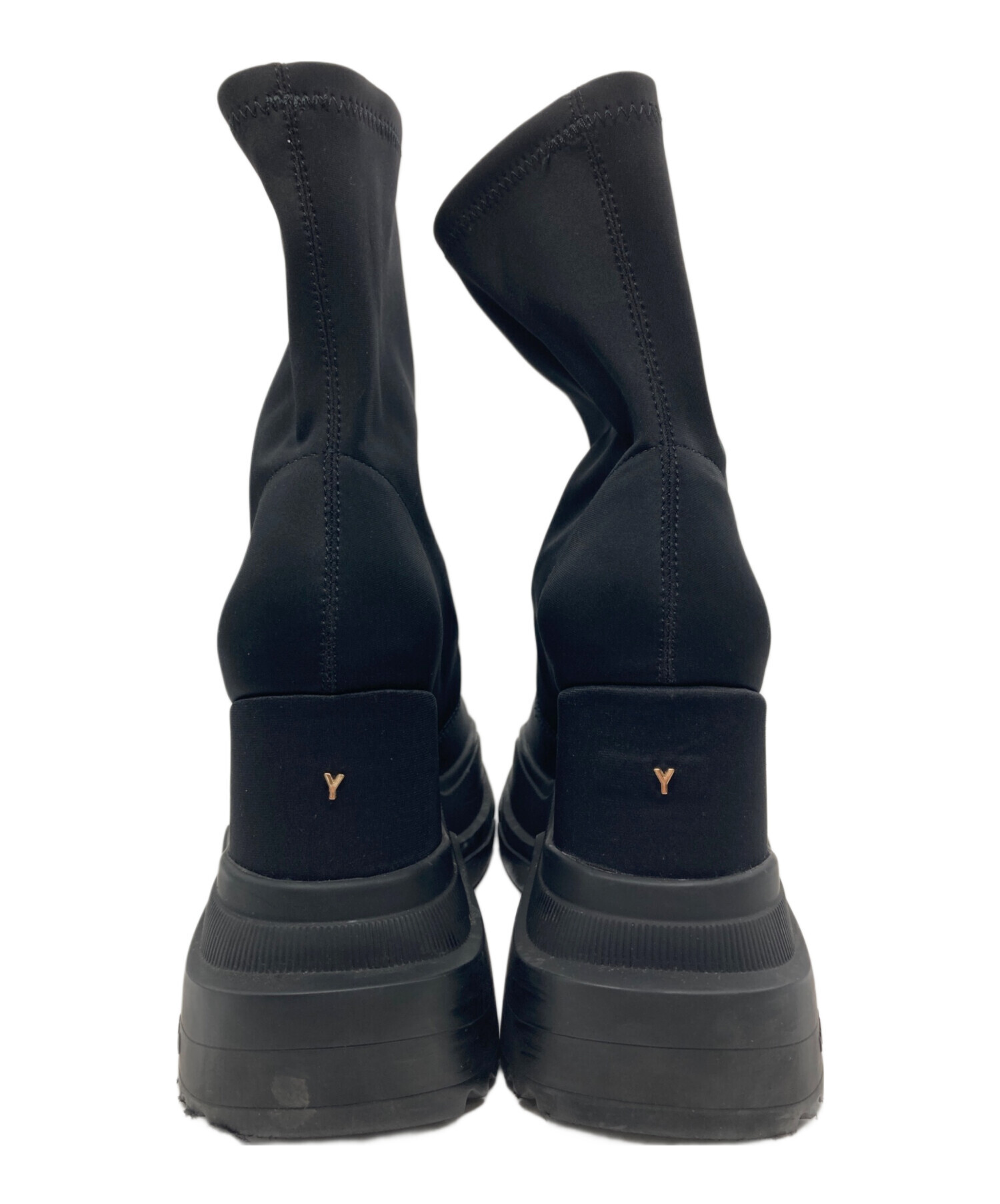 中古・古着通販】YELLO (イエロー) DOUBLE SNEAKER SHORT BOOTS