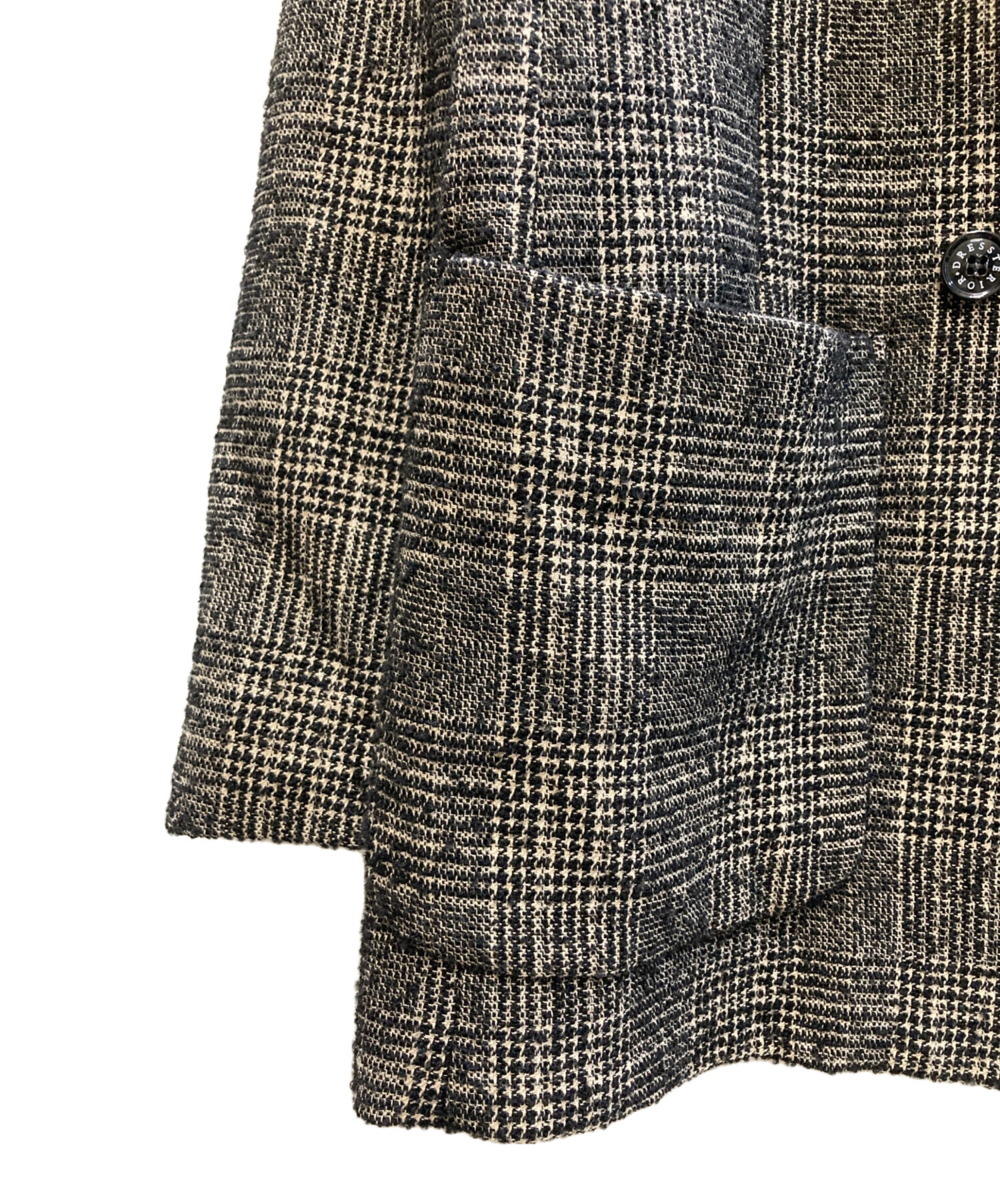 中古・古着通販】DRESSTERIOR (ドレステリア) ループチェックダブル