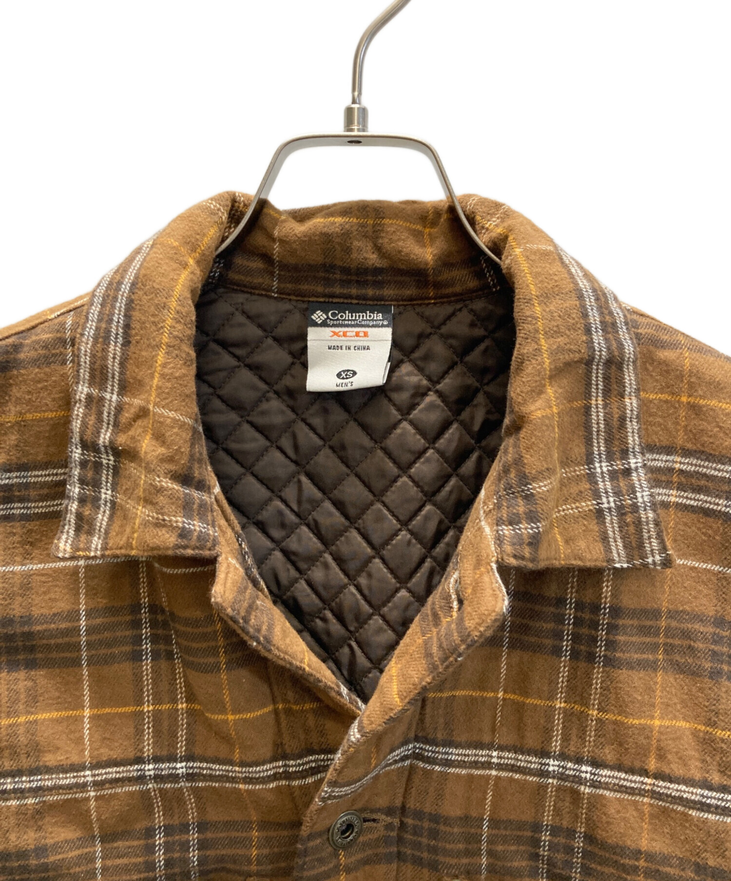 中古・古着通販】Columbia (コロンビア) 中綿チェックジャケット
