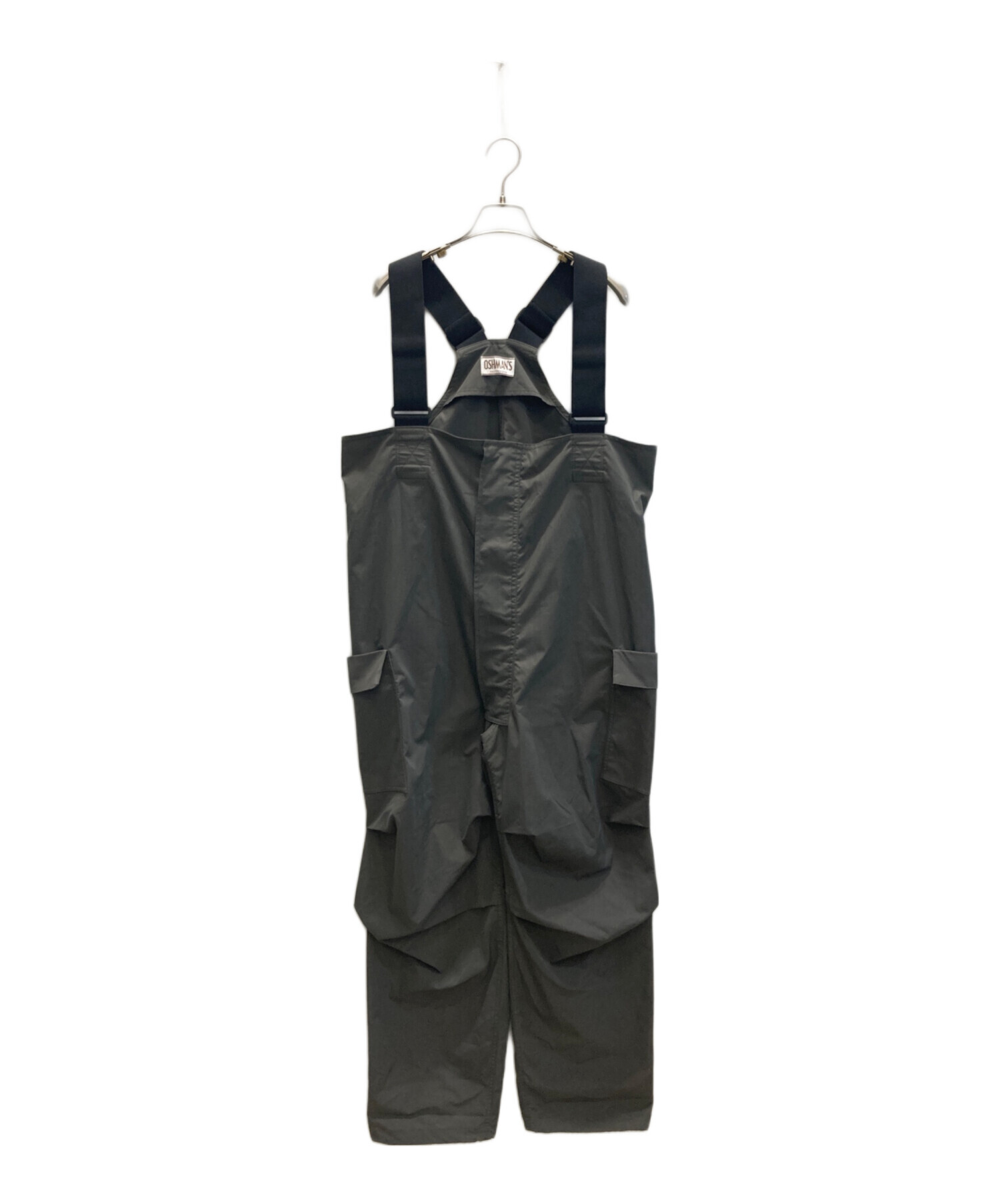 nuterm ブラック オーバーオール 中古・古着通販】Oshman's (オッシュマンズ) オーバーオール