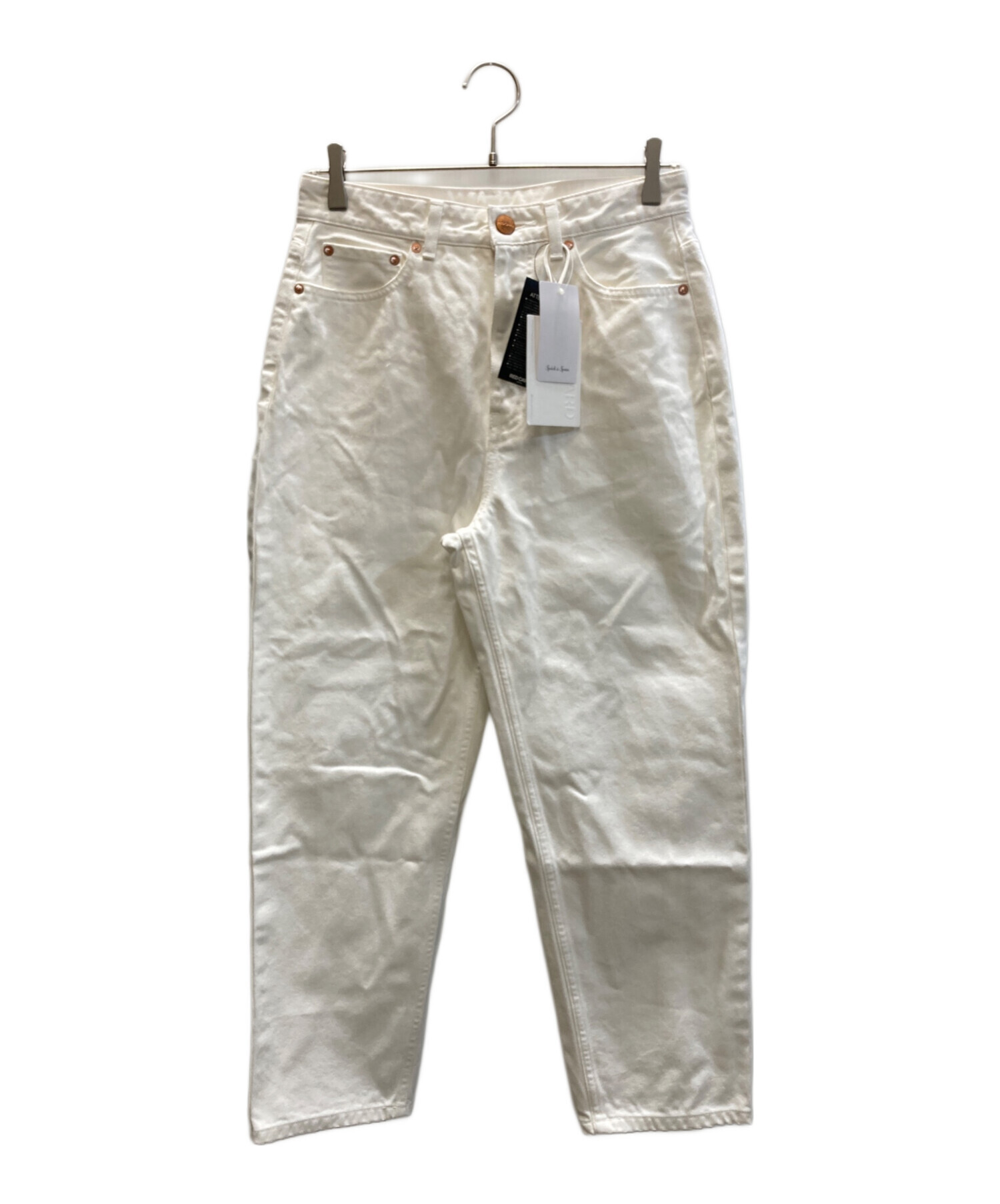 RED CARD JAZZ 白　25インチ 中古・古着通販】RED CARD (レッドカード) JAZZ DENIM PANTS ホワイト