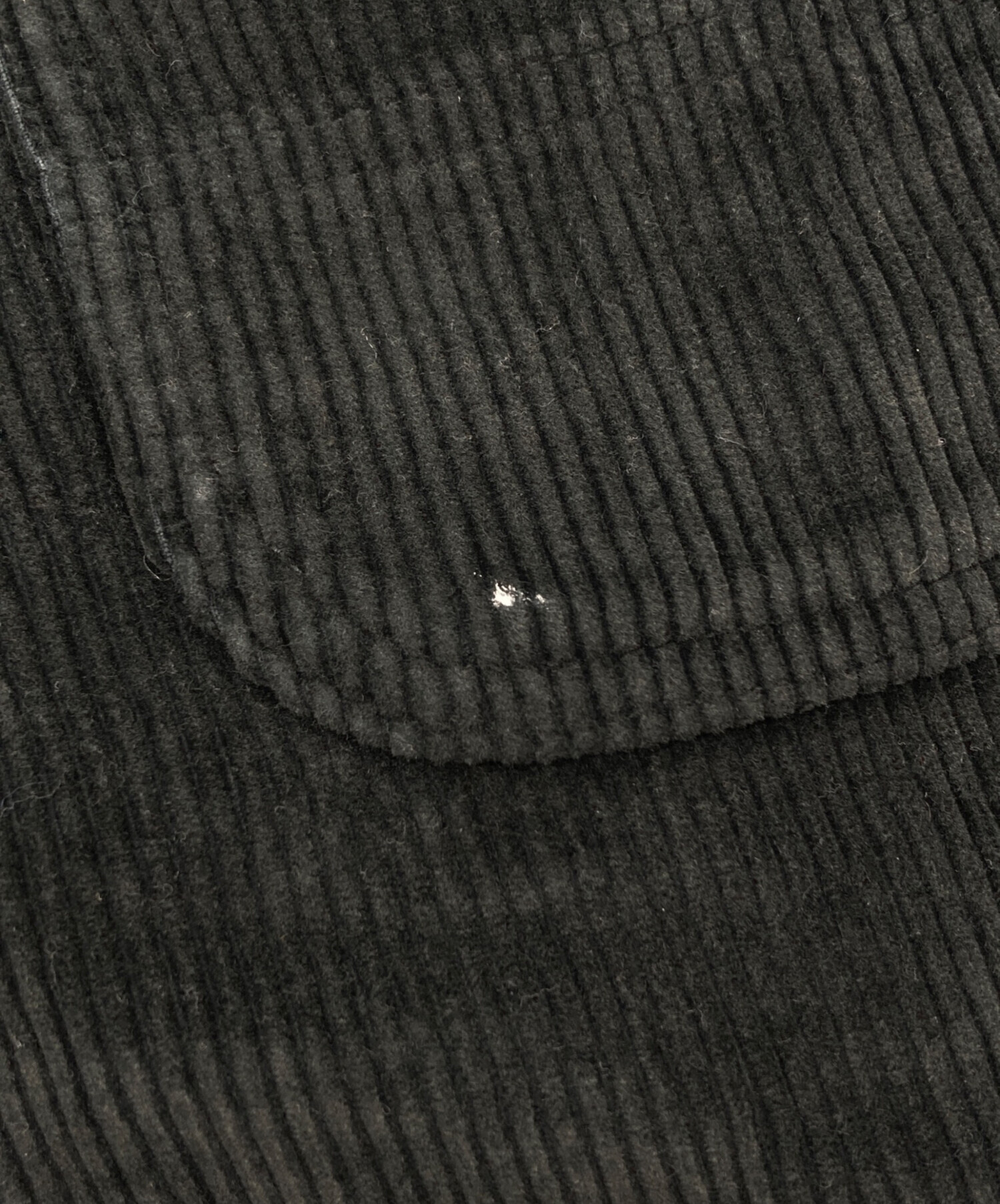 中古・古着通販】orSlow (オアスロウ) コーデュロイパンツ ブラック