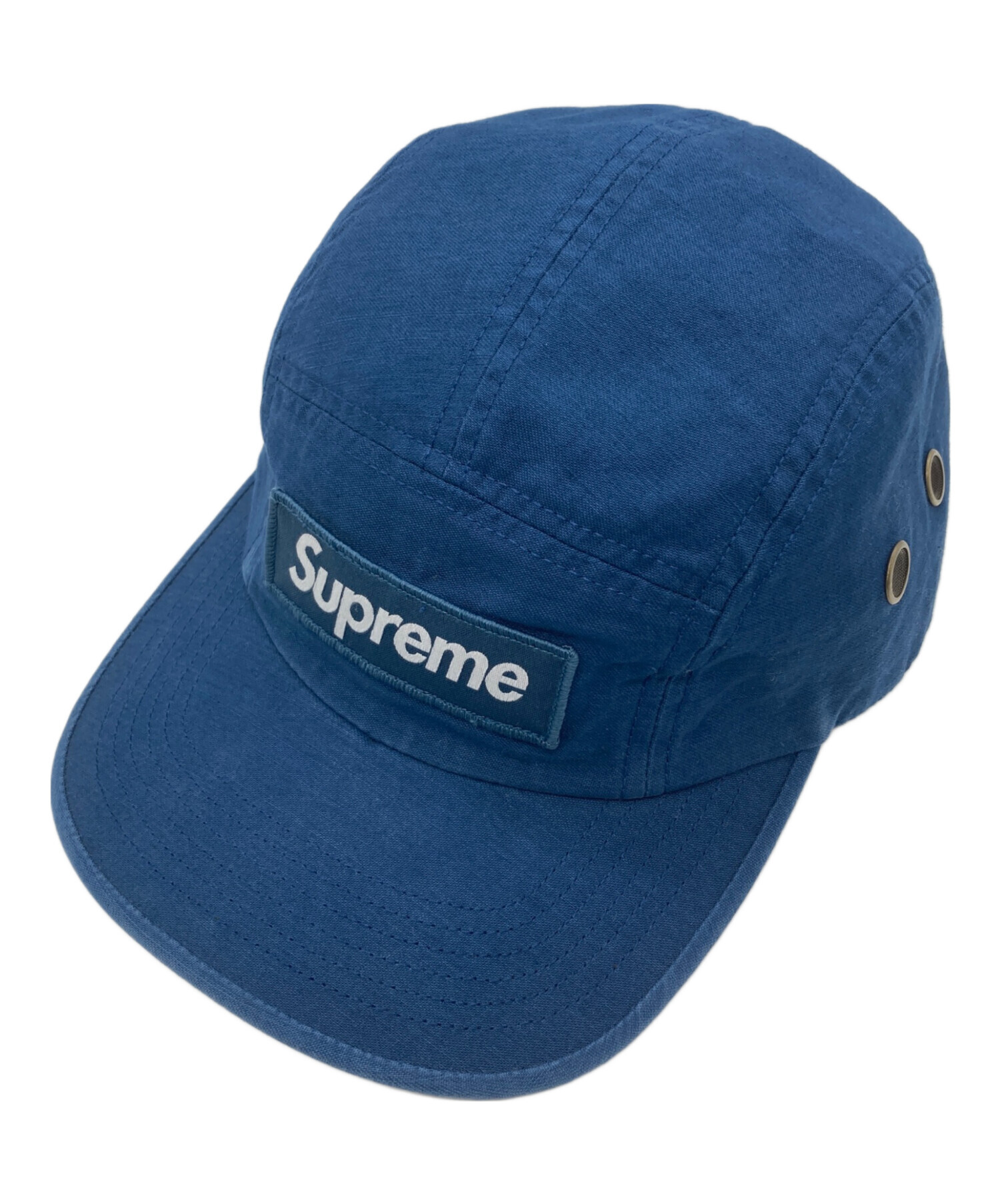 中古・古着通販】SUPREME (シュプリーム) Military Camp Cap ネイビー 
