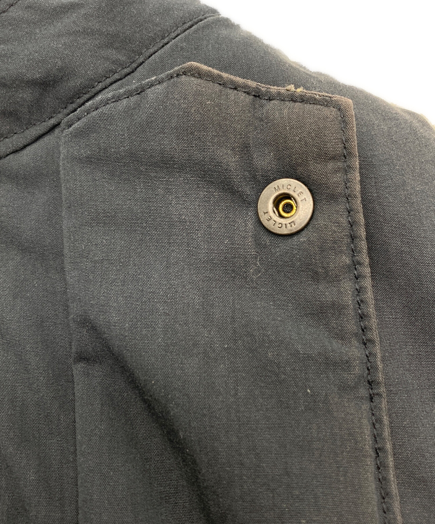 中古・古着通販】BEAMS (ビームス) 中綿 フィールドコート ネイビー