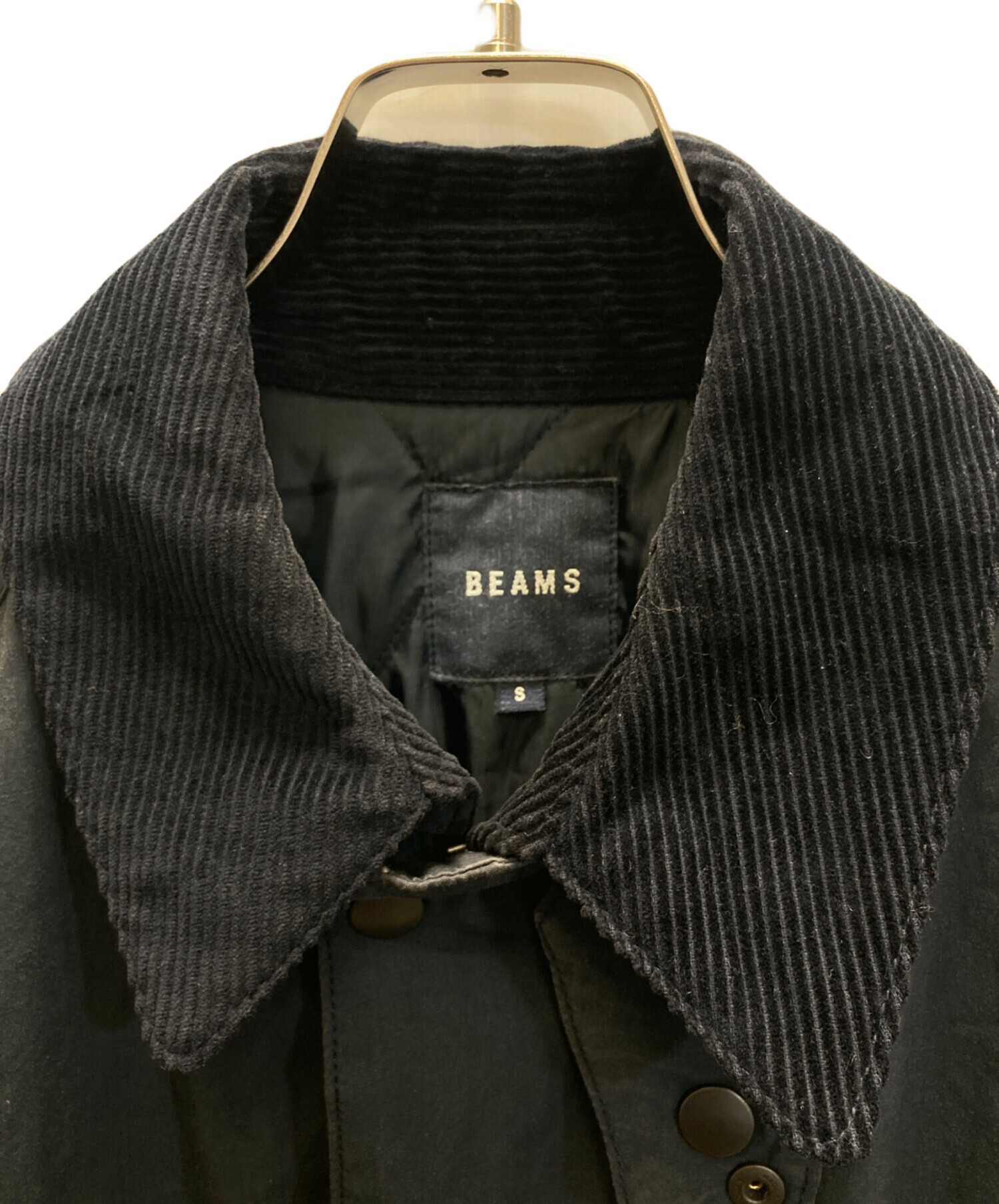 中古・古着通販】BEAMS (ビームス) 中綿 フィールドコート ネイビー