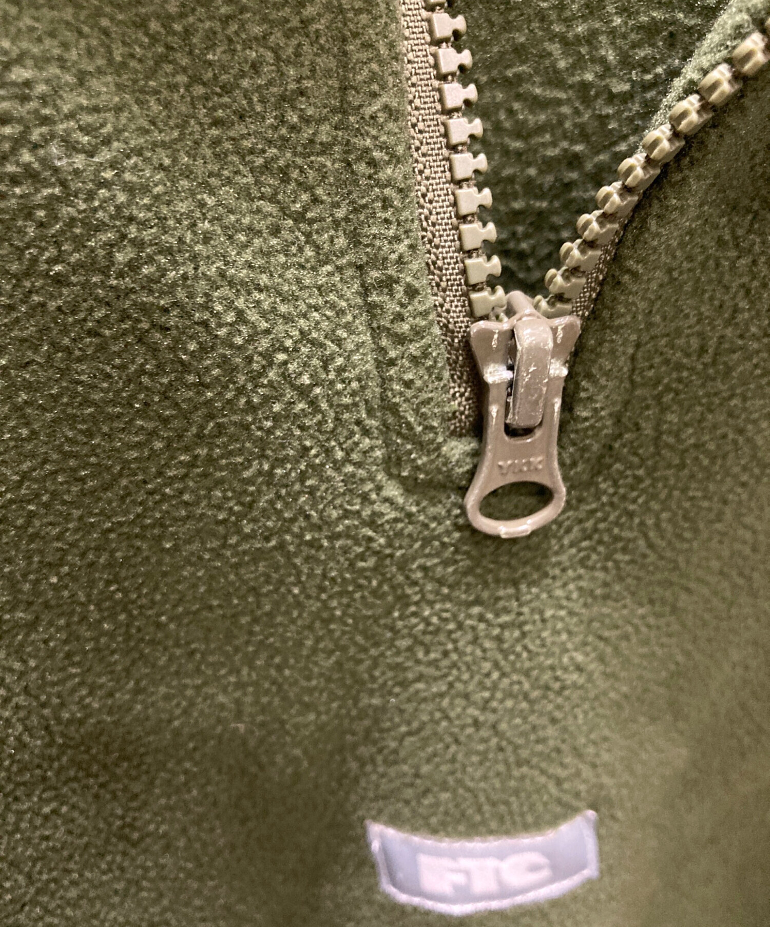 中古・古着通販】FTC (エフティーシー) ハーフジップフリース 