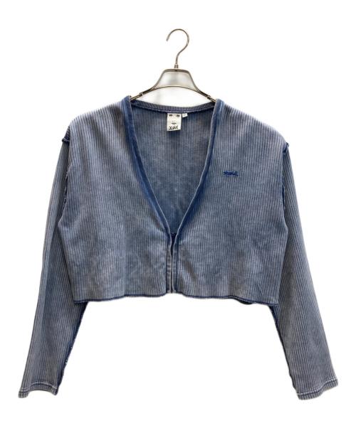 中古・古着通販】X-GIRL (エックスガール) WIDE RIB CARDIGAN