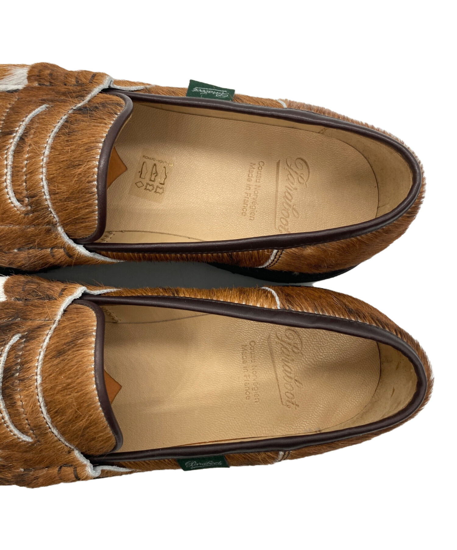 中古・古着通販】PARABOOT (パラブーツ) Reims Loafer Cow ブラウン 