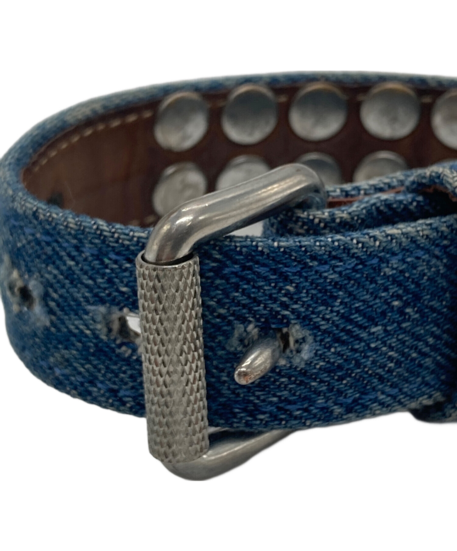 中古・古着通販】masu (エムエーエスユー) STUDS DENIM NARROW 
